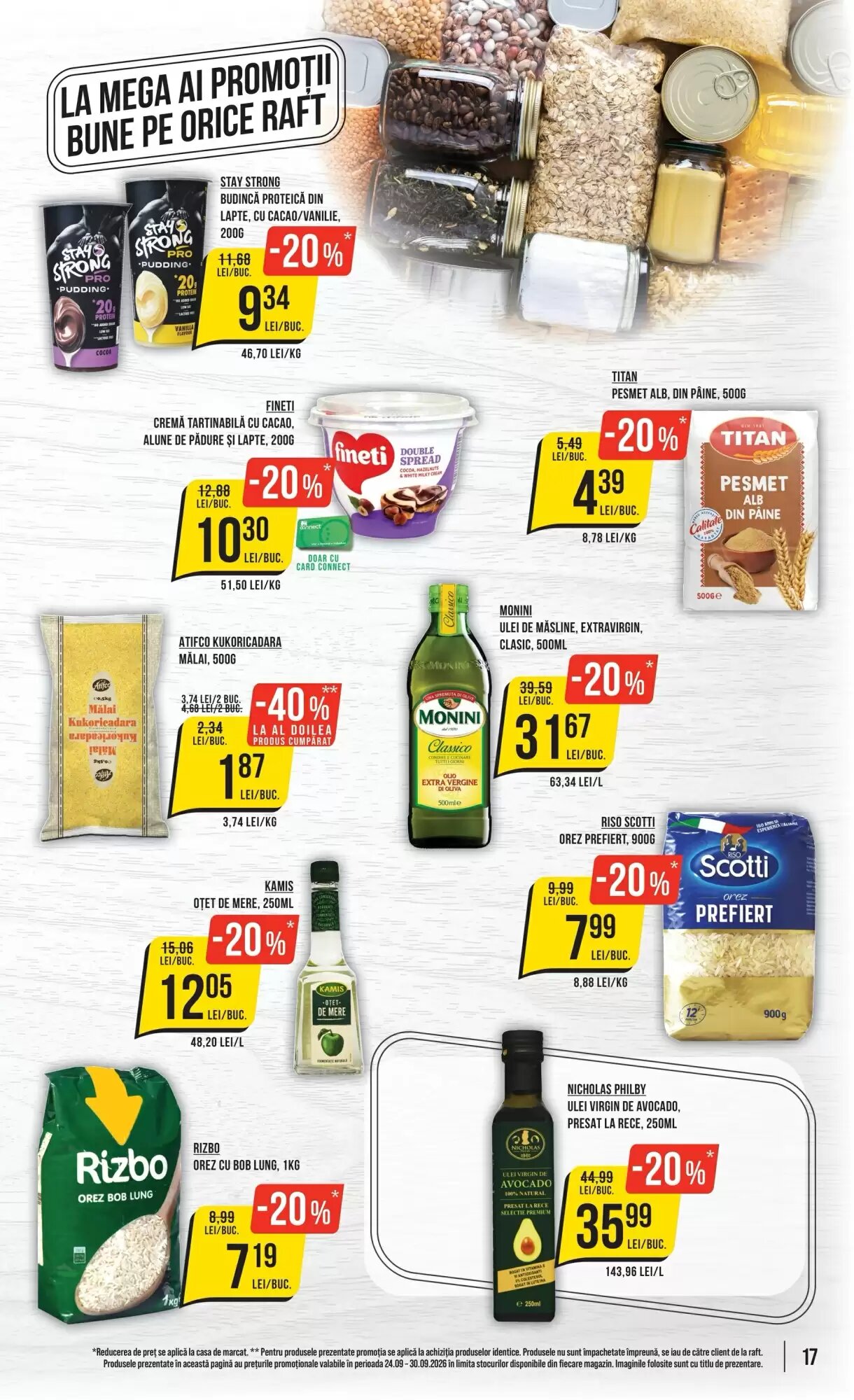 Catalogul cu oferte Mega Image valabil de la 24.09.2026 - Pagina 17.