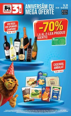 Catalogul cu oferte Mega Image valabil de la 24.09.2026
