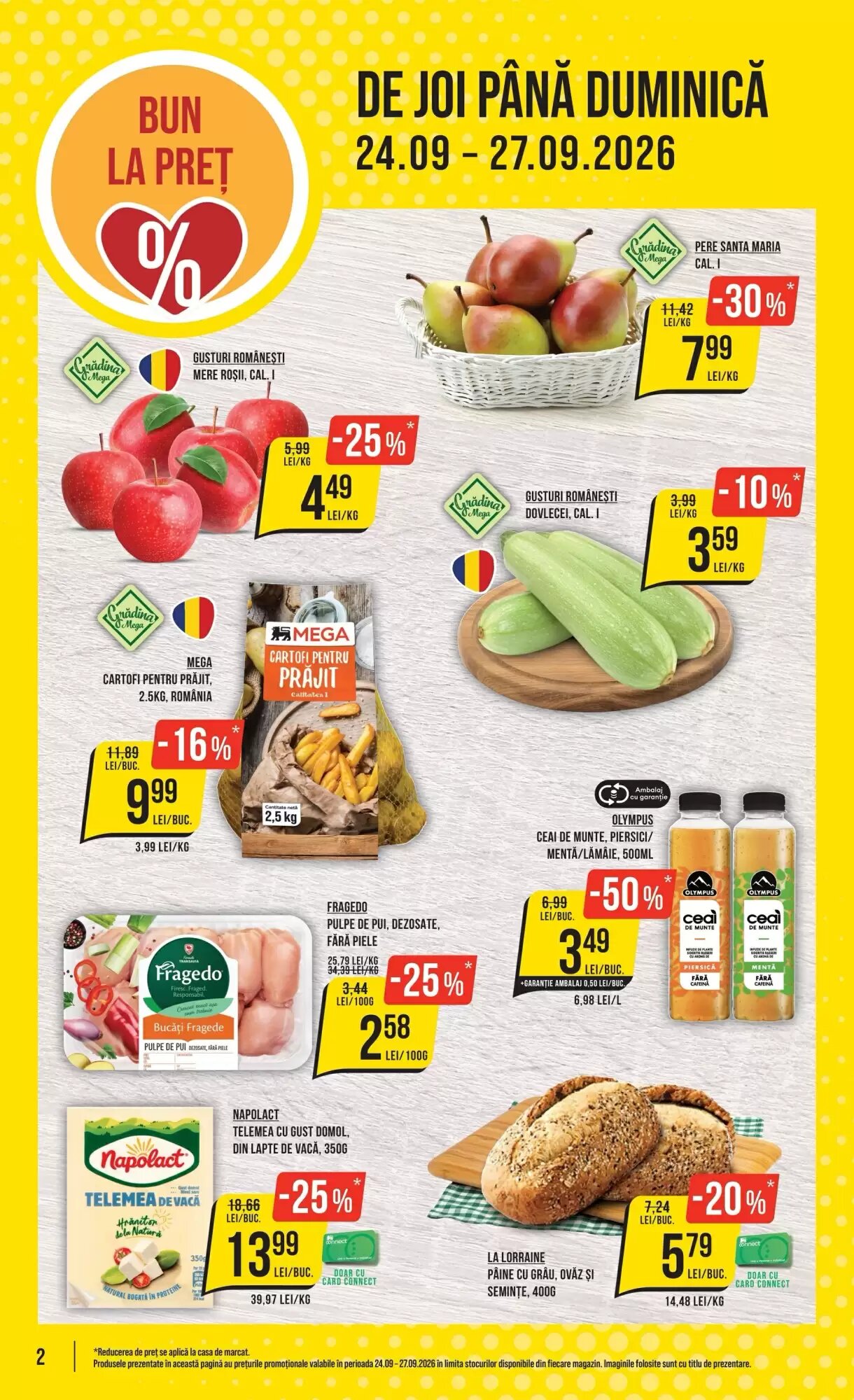 Catalogul cu oferte Mega Image valabil de la 24.09.2026 - Pagina 2.
