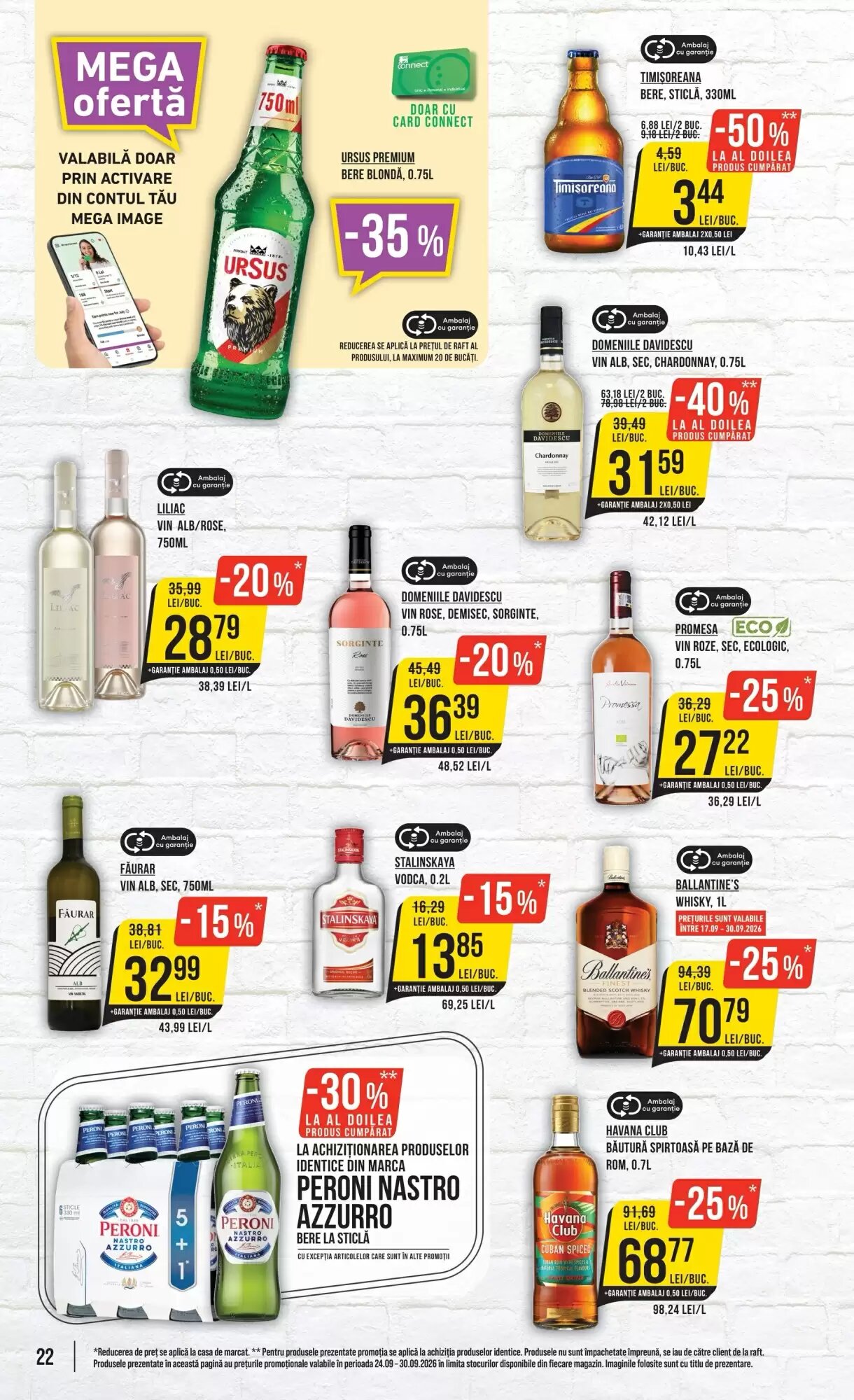 Catalogul cu oferte Mega Image valabil de la 24.09.2026 - Pagina 22.