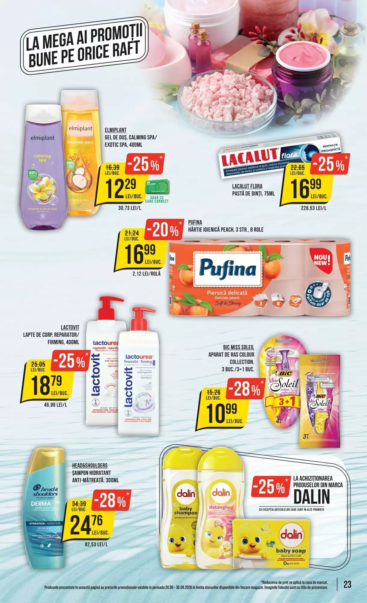 Catalogul cu oferte Mega Image valabil de la 24.09.2026 - Pagina 23.