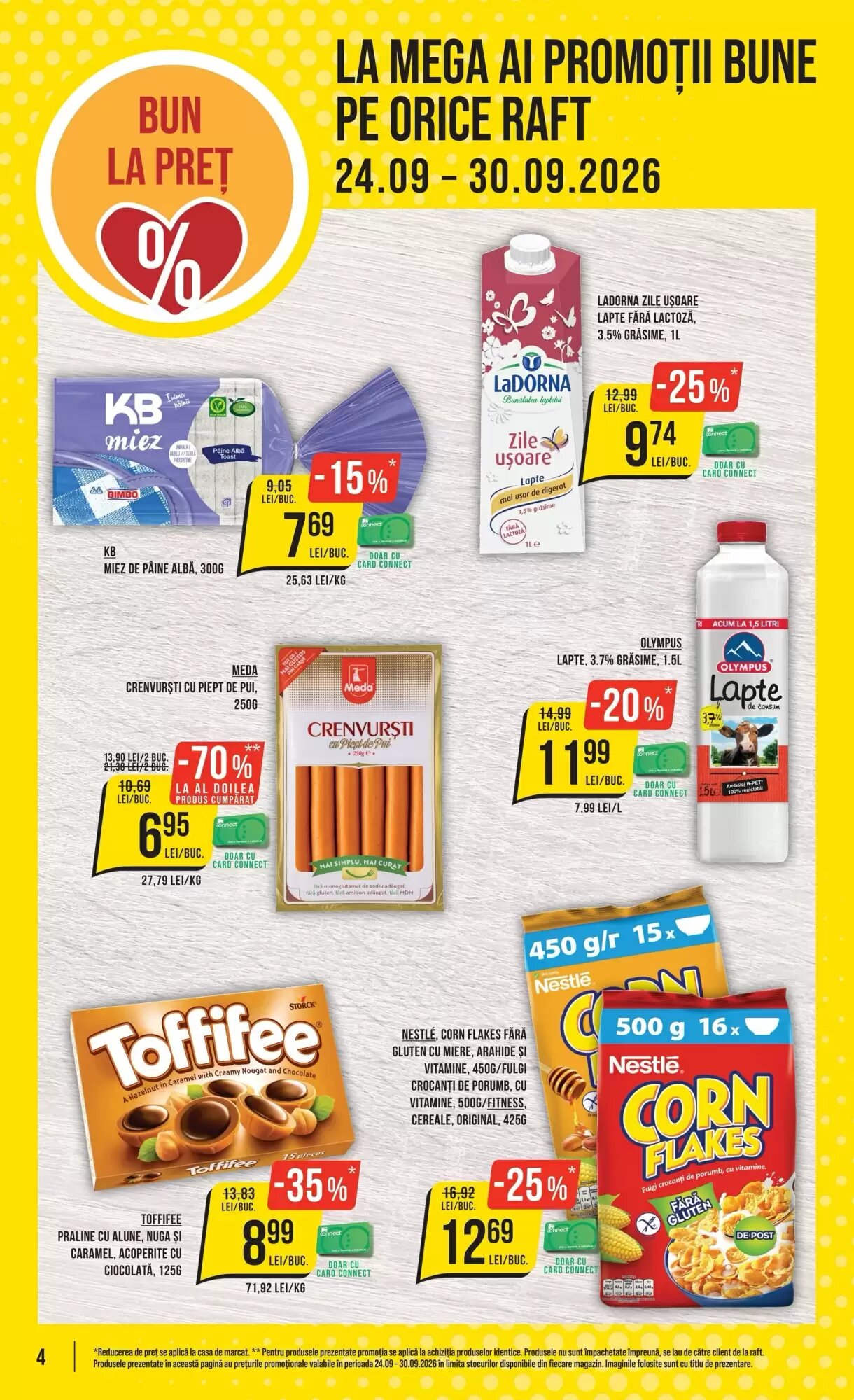 Catalogul cu oferte Mega Image valabil de la 24.09.2026 - Pagina 4.