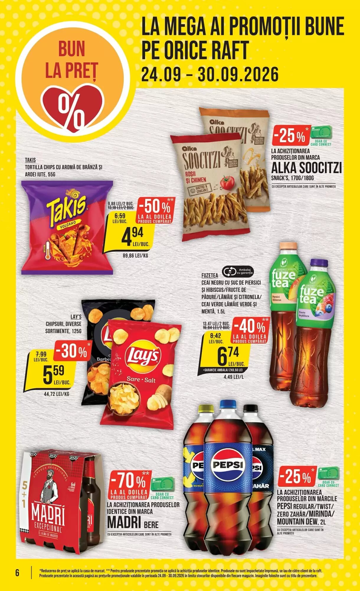 Catalogul cu oferte Mega Image valabil de la 24.09.2026 - Pagina 6.