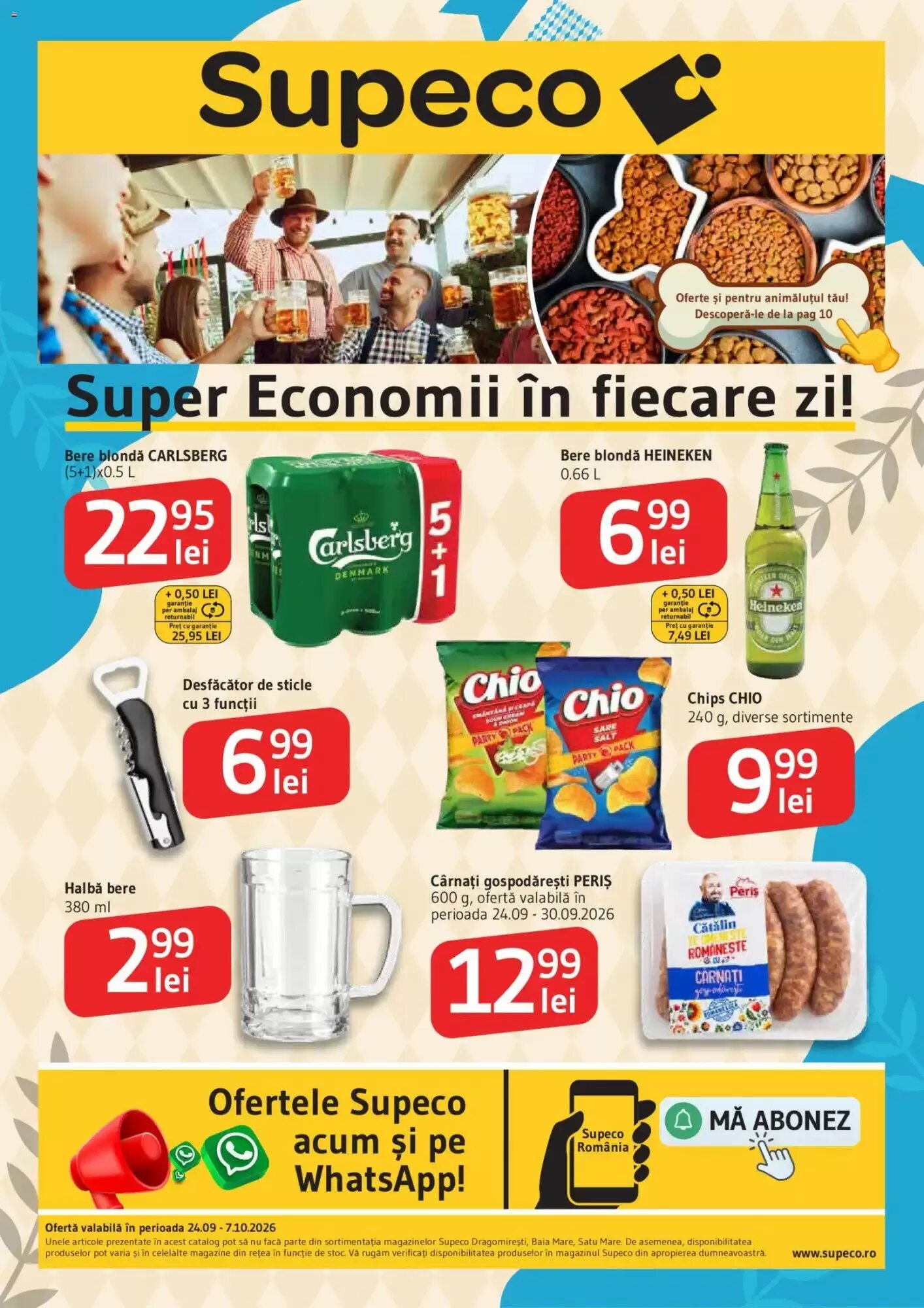 Catalogul cu oferte Supeco valabil de la 24.09.2026 - Pagina 1.