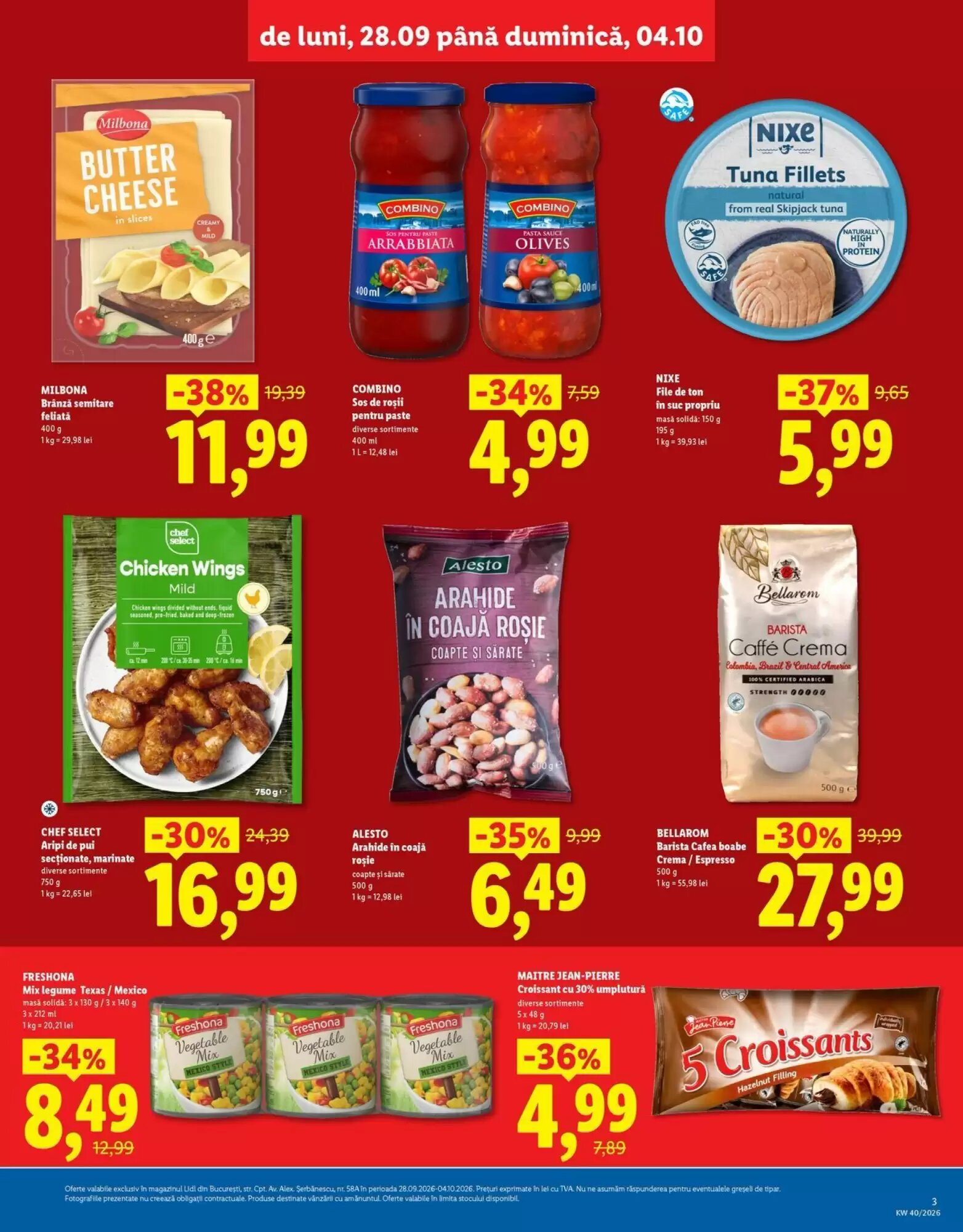 Catalogul cu oferte Lidl valabil de la 28.09.2026 - Pagina 3.