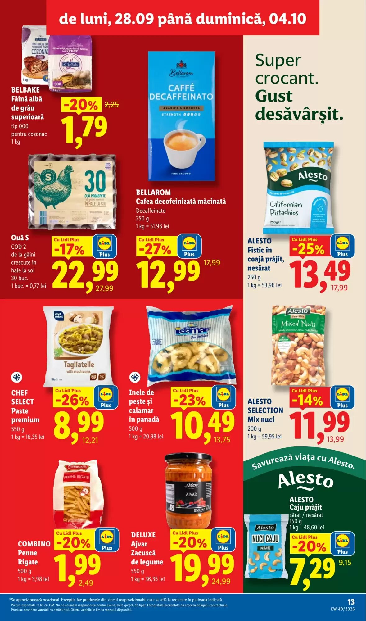 Catalogul cu oferte Lidl valabil de la 28.09.2026 - Pagina 13.