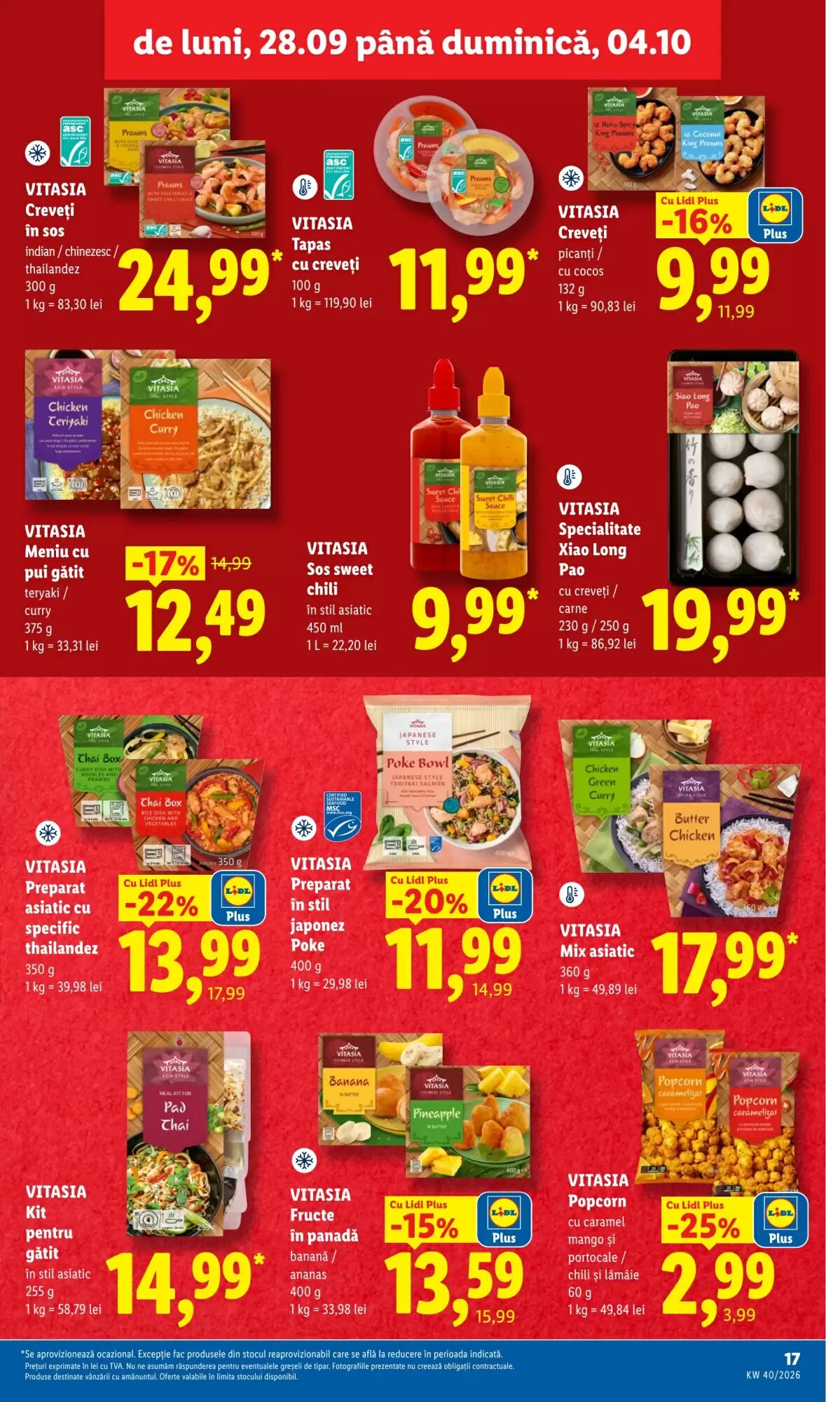 Catalogul cu oferte Lidl valabil de la 28.09.2026 - Pagina 17.