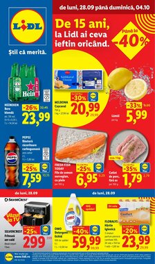 Catalogul cu oferte Lidl valabil de la 28.09.2026