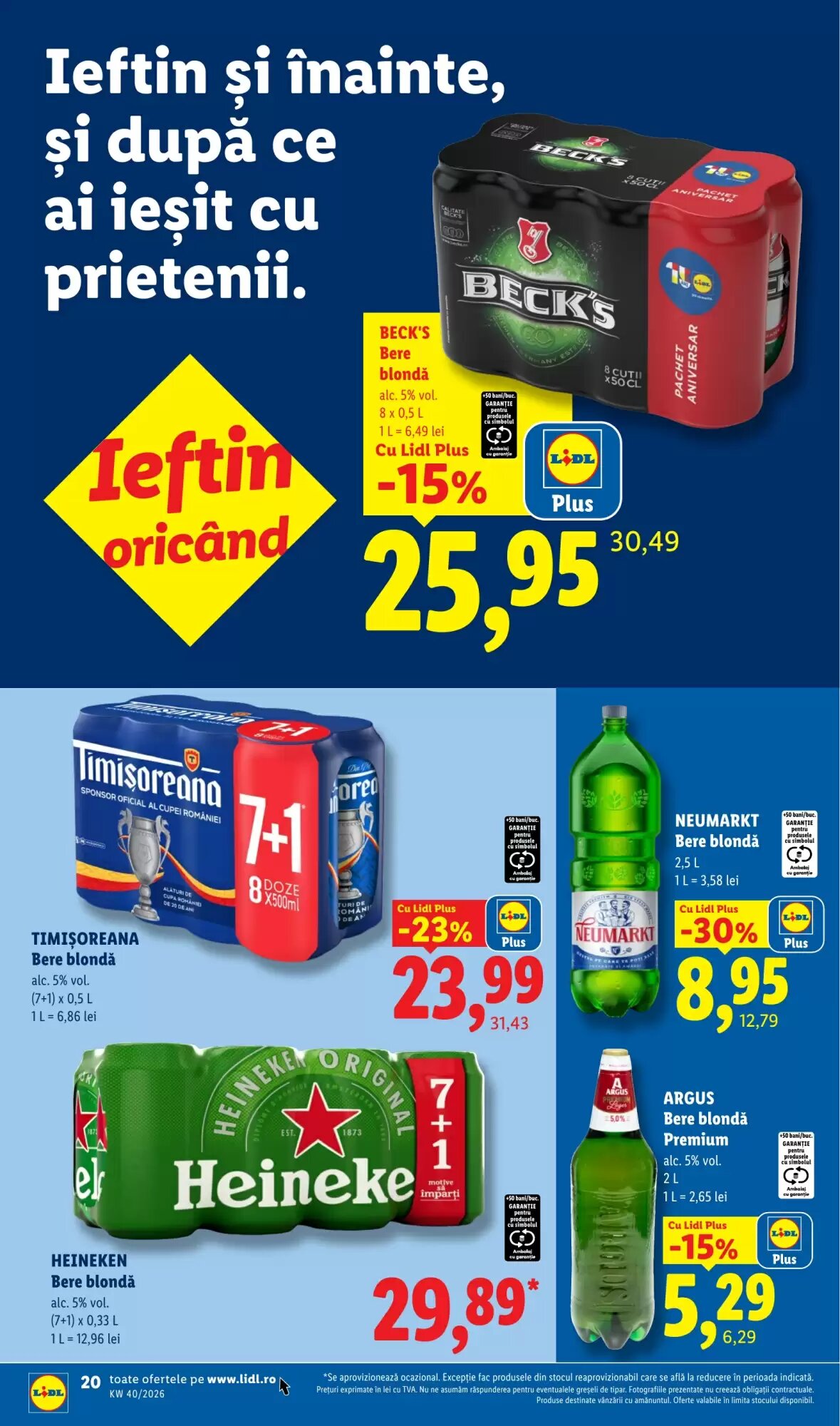Catalogul cu oferte Lidl valabil de la 28.09.2026 - Pagina 20.