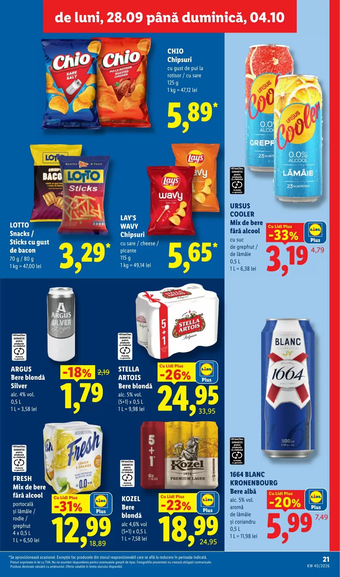 Catalogul cu oferte Lidl valabil de la 28.09.2026 - Pagina 21.