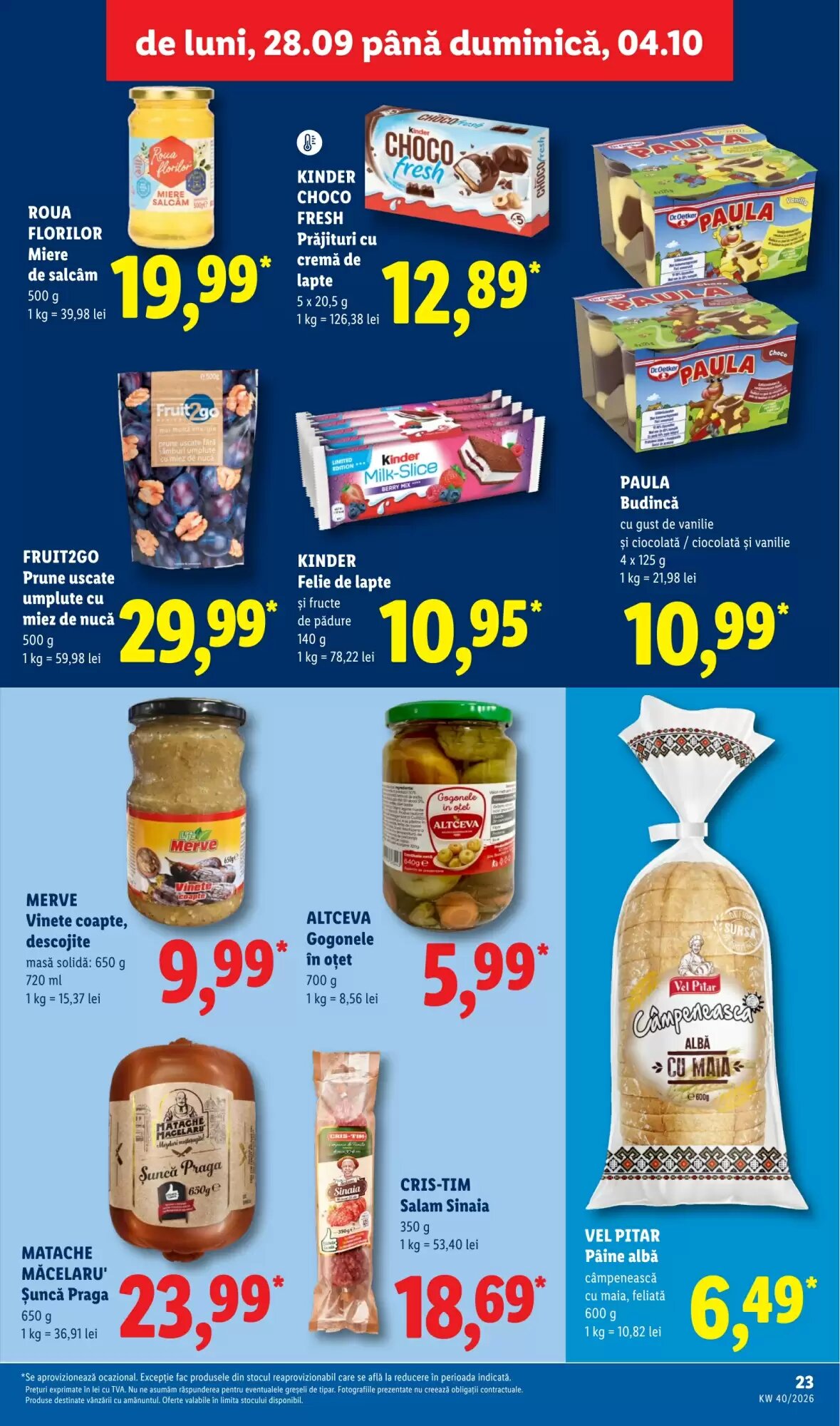 Catalogul cu oferte Lidl valabil de la 28.09.2026 - Pagina 23.