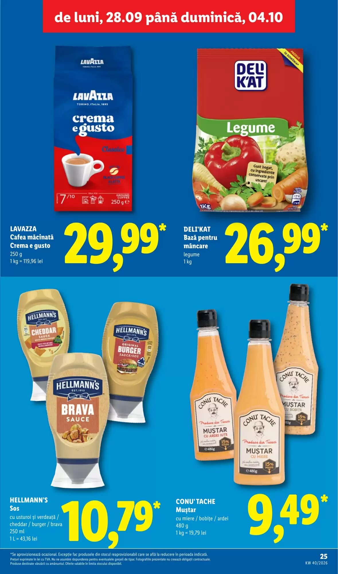Catalogul cu oferte Lidl valabil de la 28.09.2026 - Pagina 25.