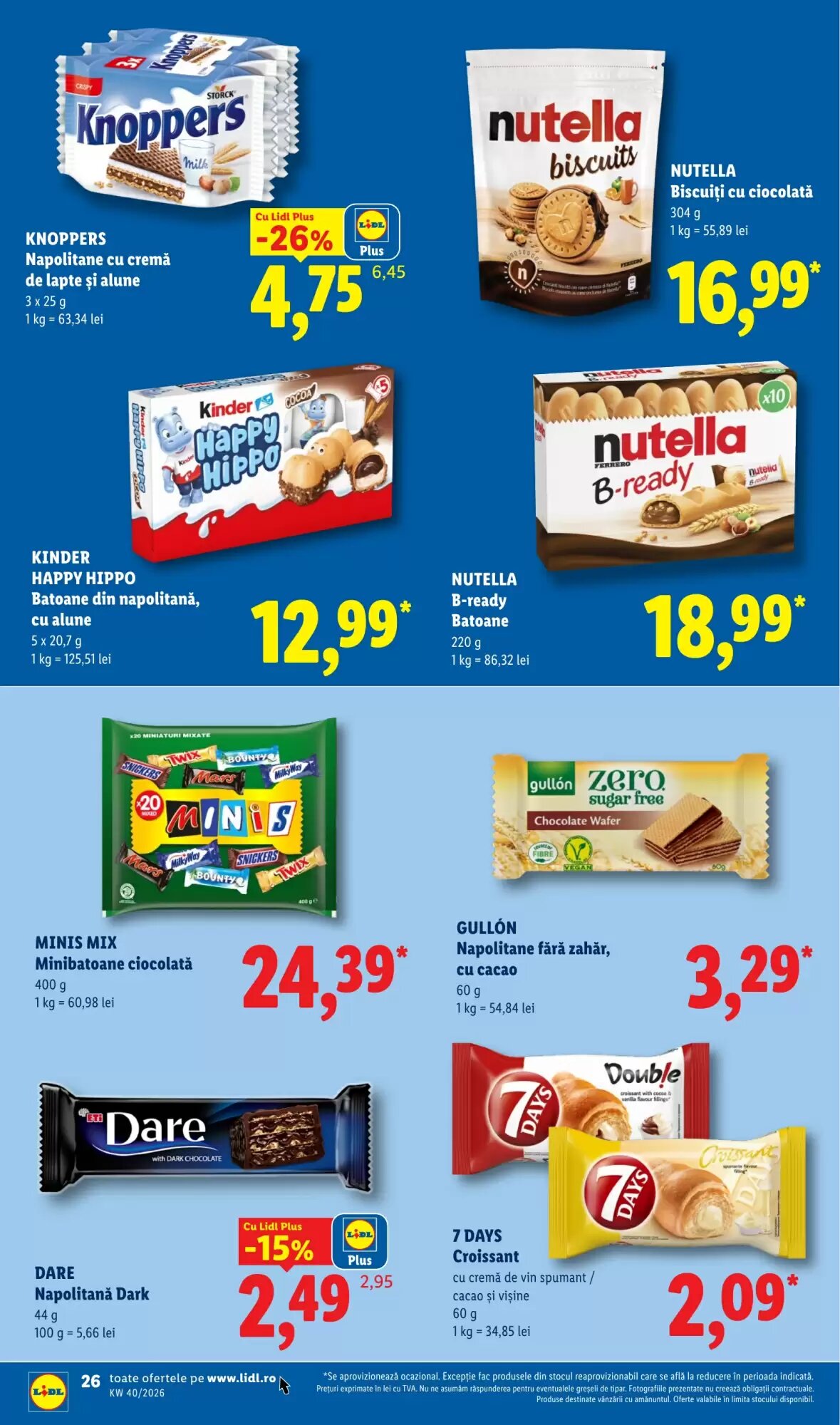 Catalogul cu oferte Lidl valabil de la 28.09.2026 - Pagina 26.
