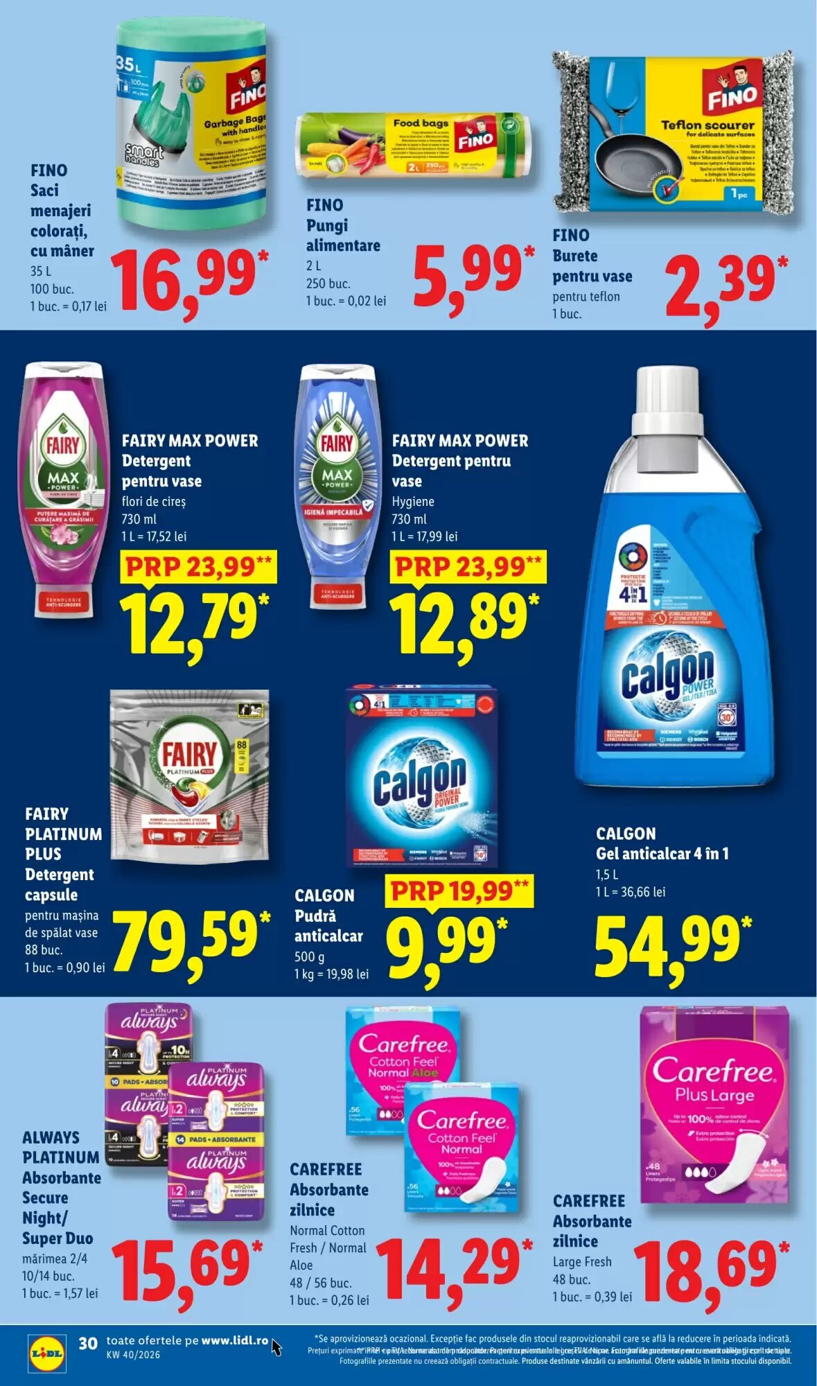 Catalogul cu oferte Lidl valabil de la 28.09.2026 - Pagina 30.