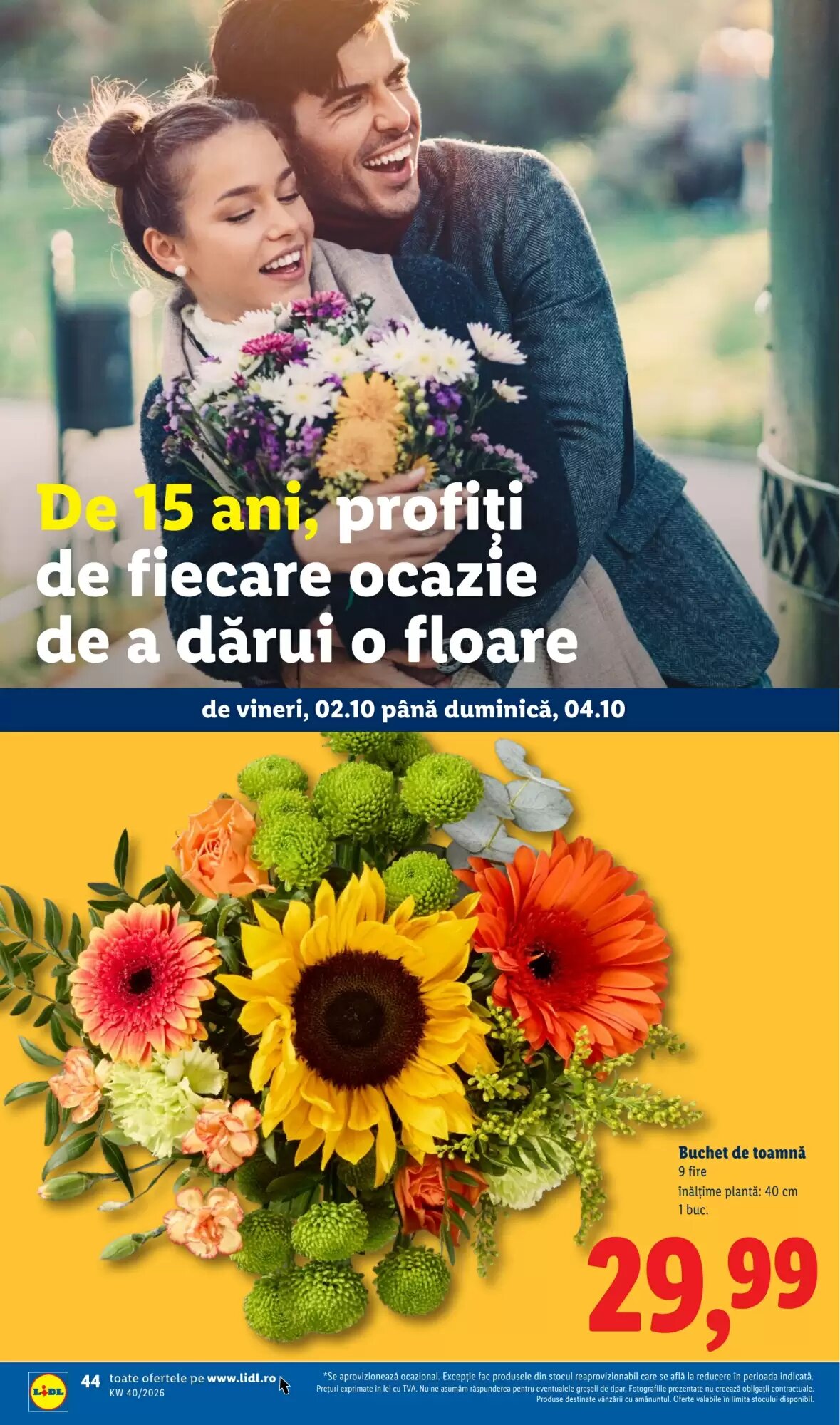 Catalogul cu oferte Lidl valabil de la 28.09.2026 - Pagina 44.