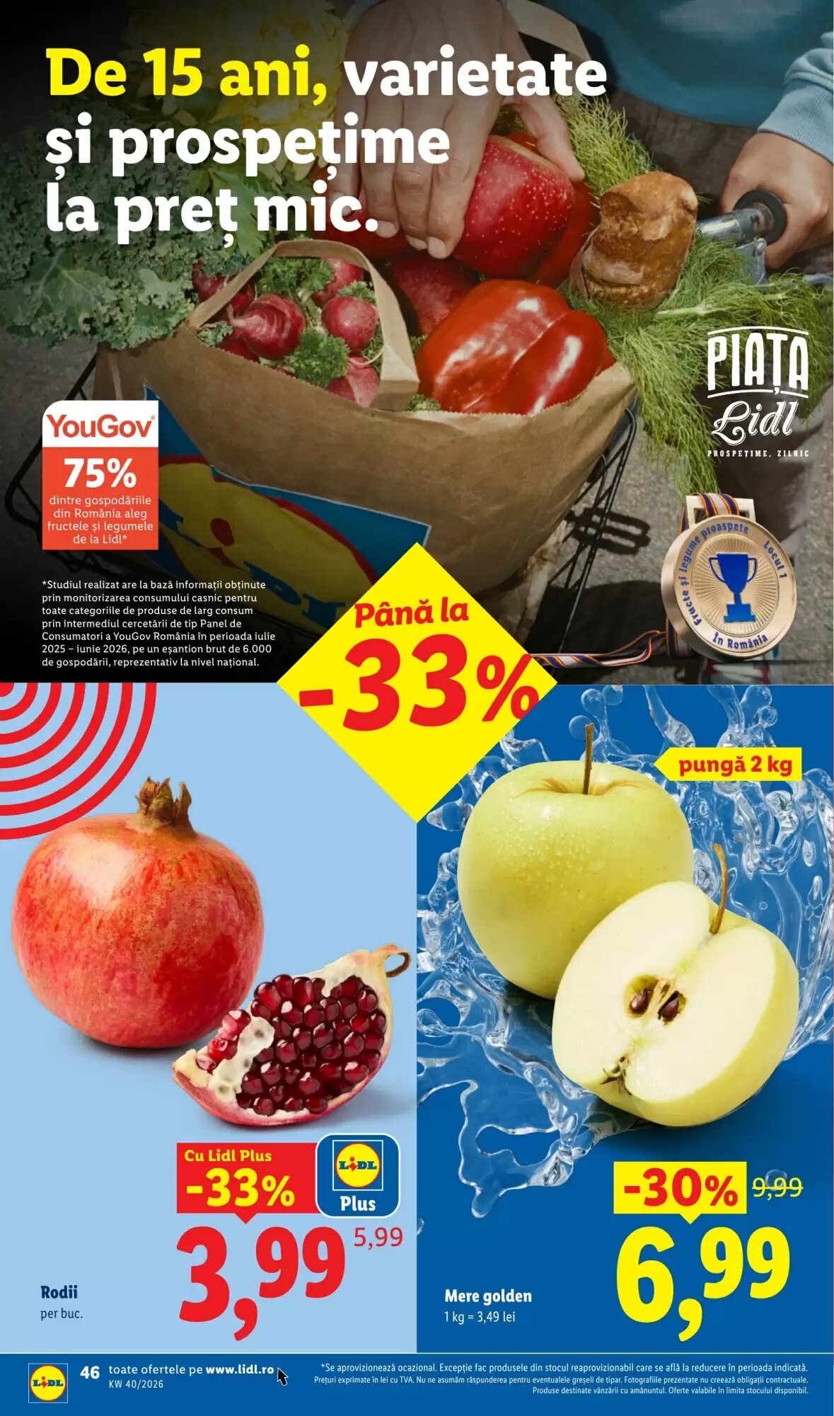 Catalogul cu oferte Lidl valabil de la 28.09.2026 - Pagina 46.