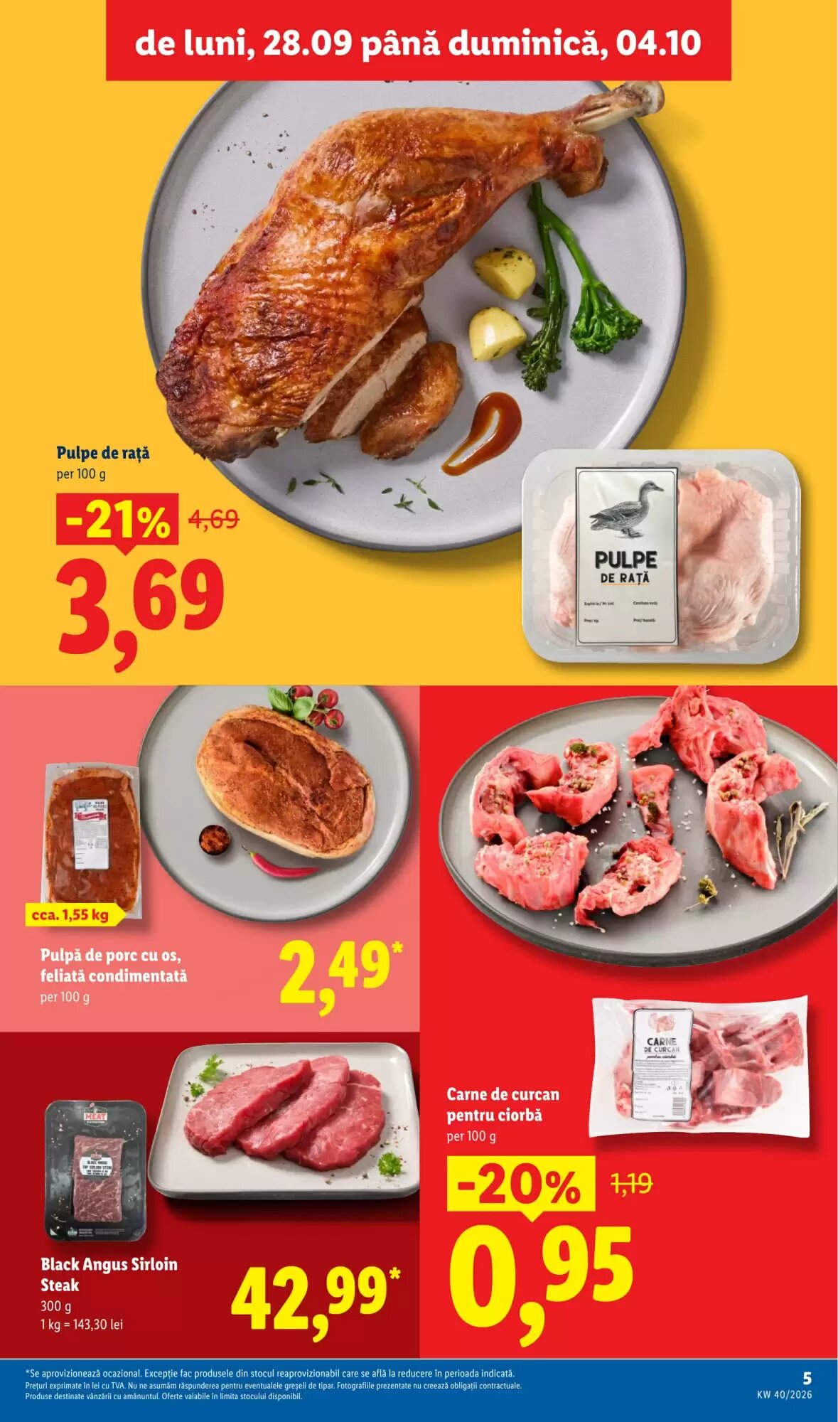 Catalogul cu oferte Lidl valabil de la 28.09.2026 - Pagina 5.