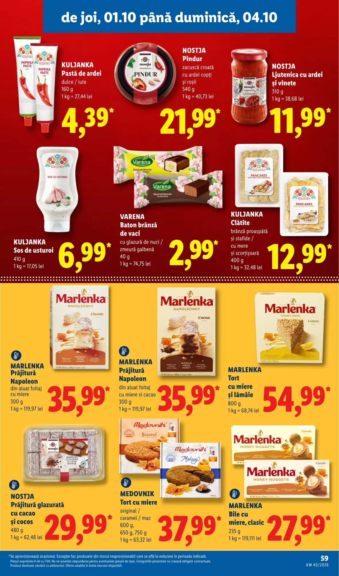 Catalogul cu oferte Lidl valabil de la 28.09.2026 - Pagina 59.
