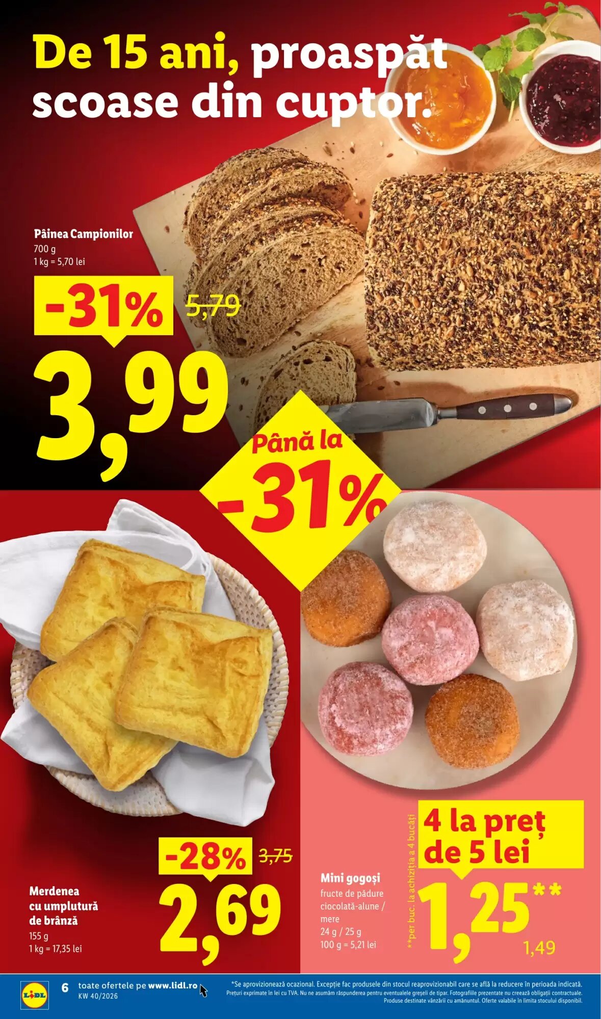 Catalogul cu oferte Lidl valabil de la 28.09.2026 - Pagina 6.