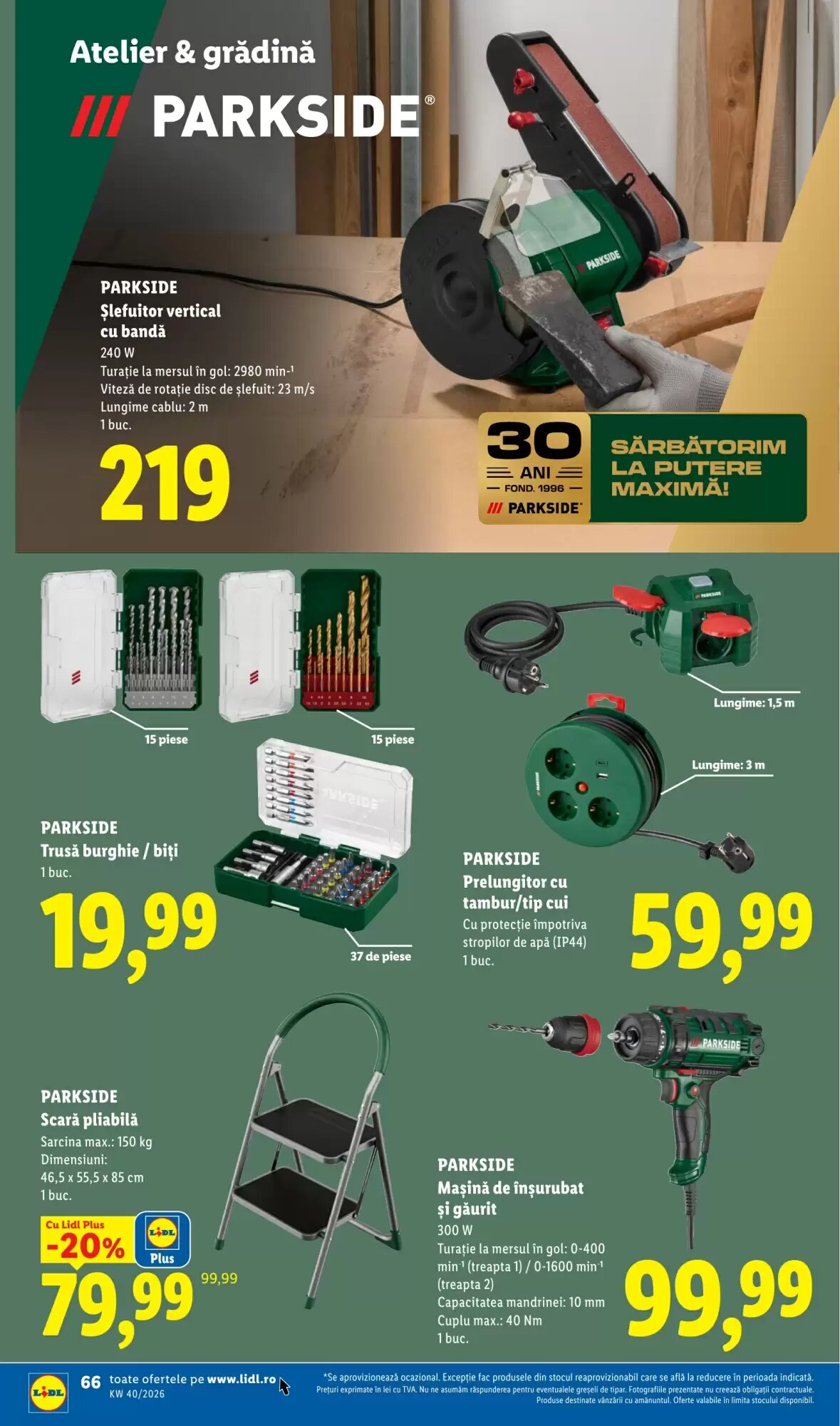 Catalogul cu oferte Lidl valabil de la 28.09.2026 - Pagina 66.