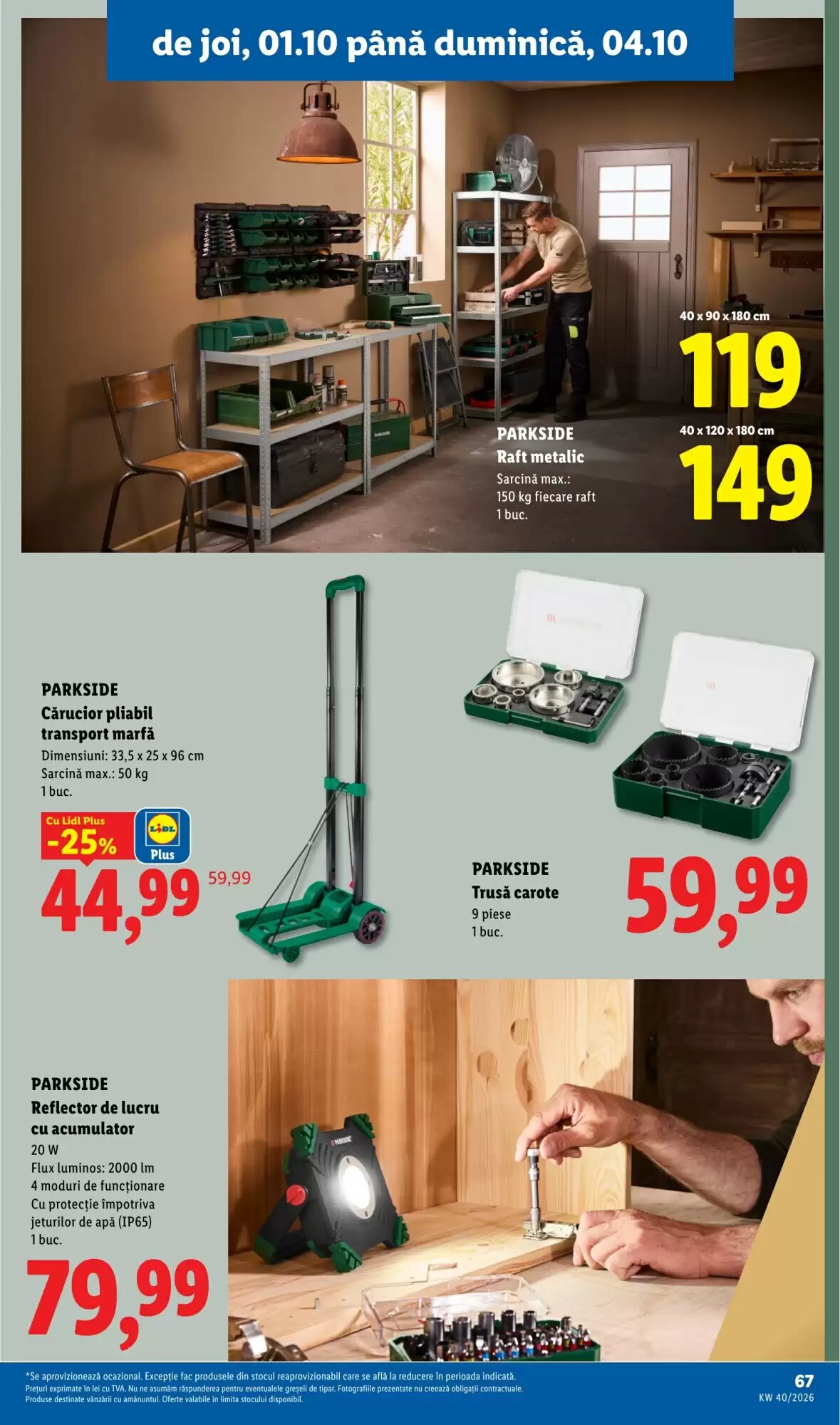 Catalogul cu oferte Lidl valabil de la 28.09.2026 - Pagina 67.