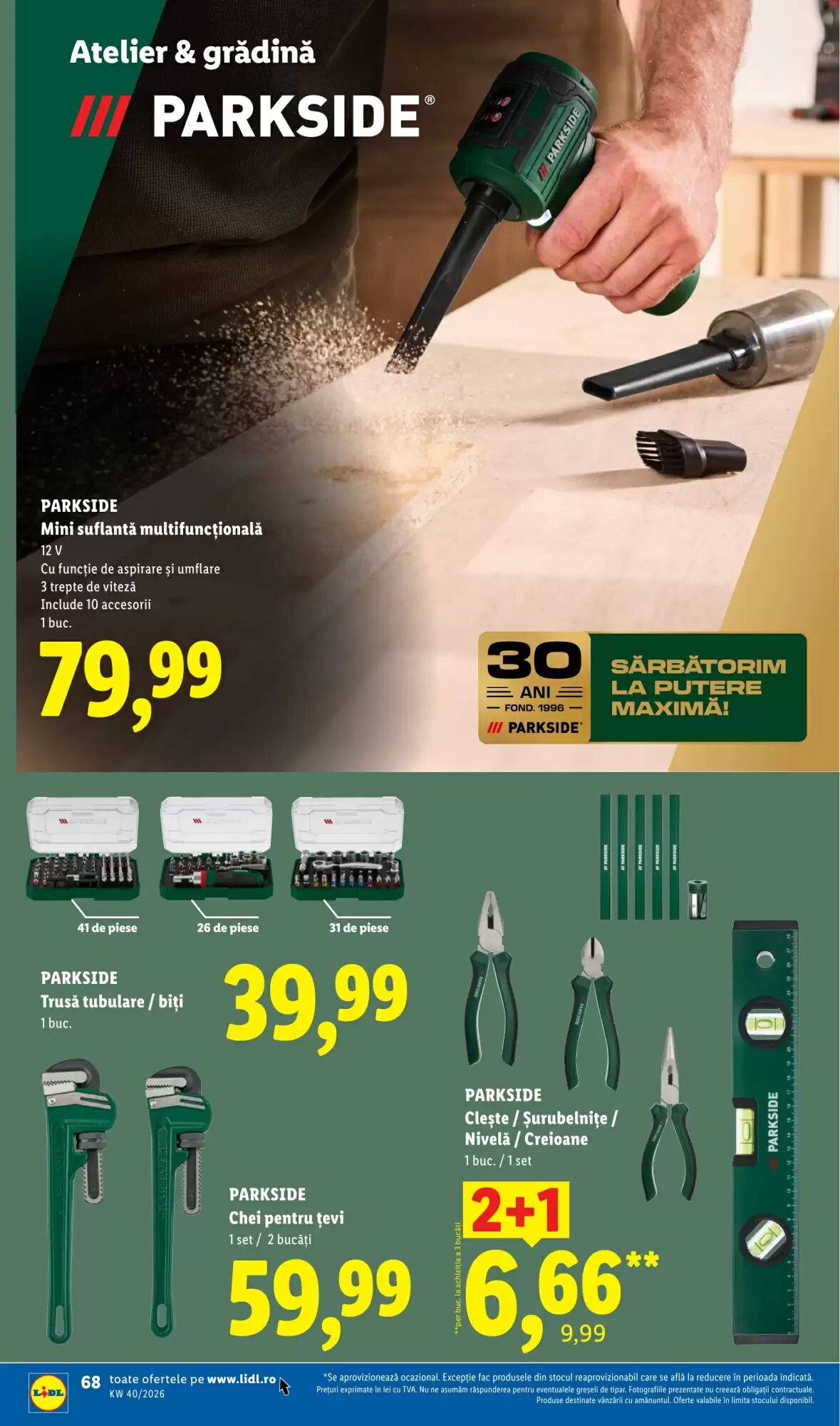 Catalogul cu oferte Lidl valabil de la 28.09.2026 - Pagina 68.