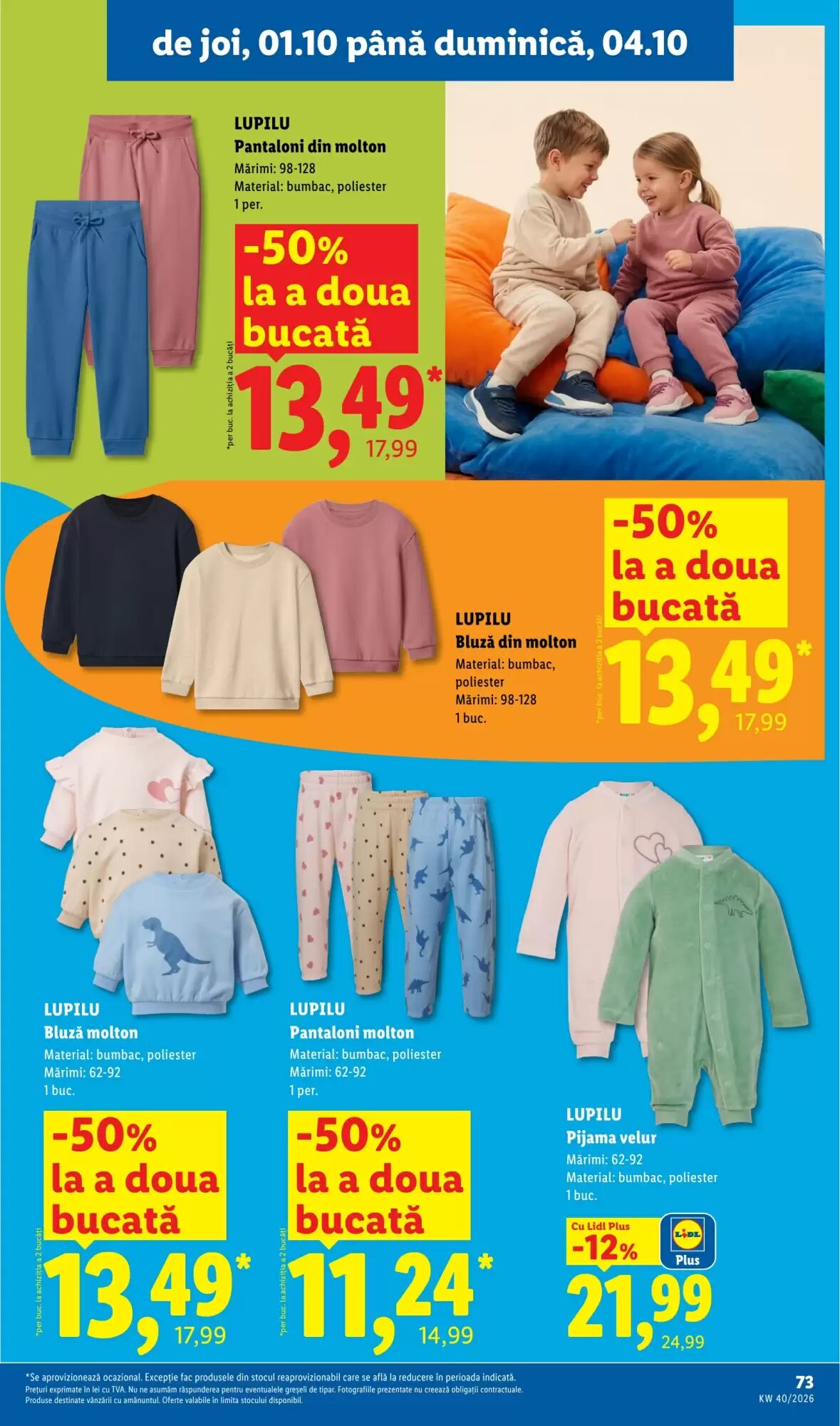 Catalogul cu oferte Lidl valabil de la 28.09.2026 - Pagina 73.