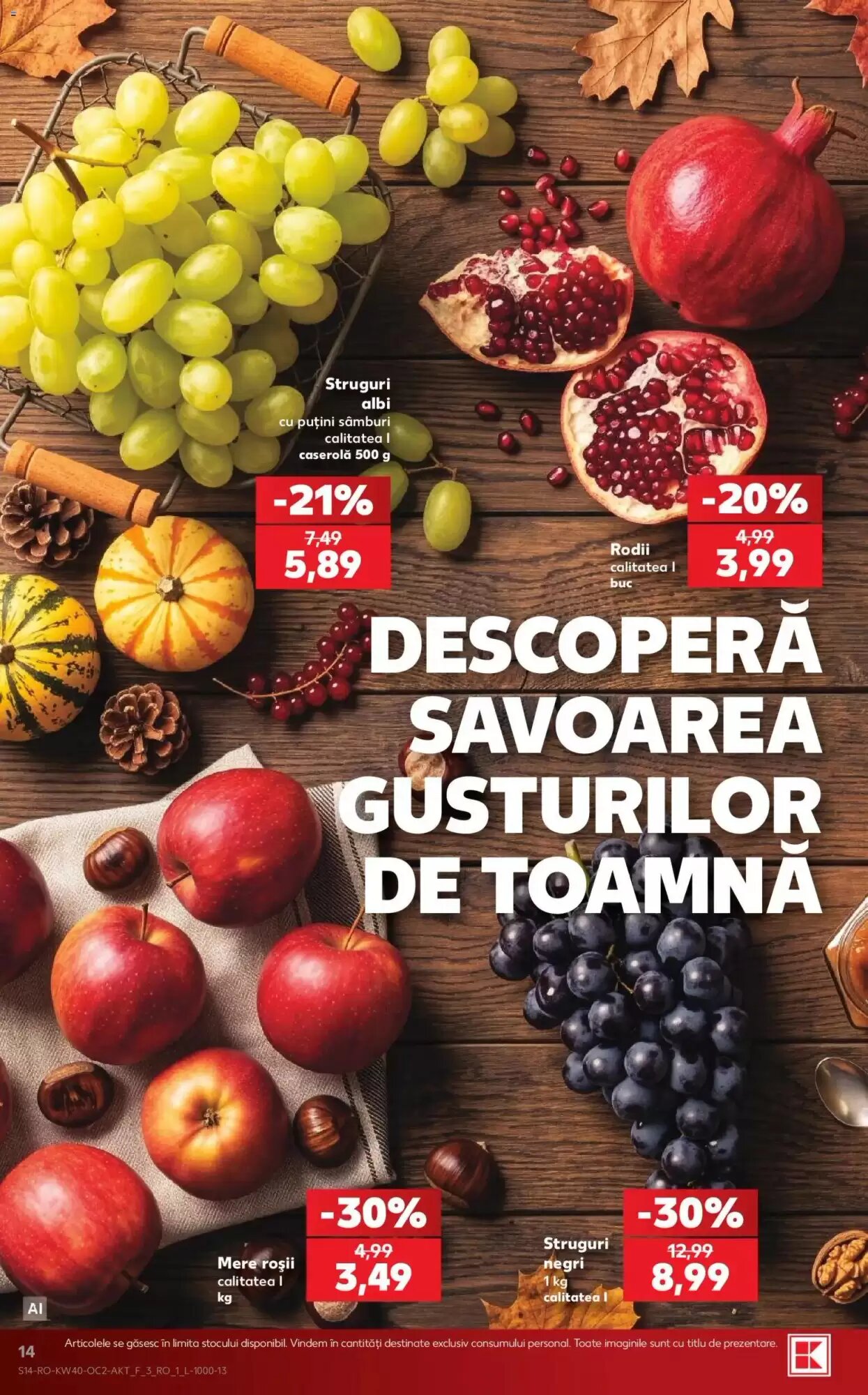 Catalogul cu oferte Kaufland valabil de la 30.09.2026 - Pagina 14.