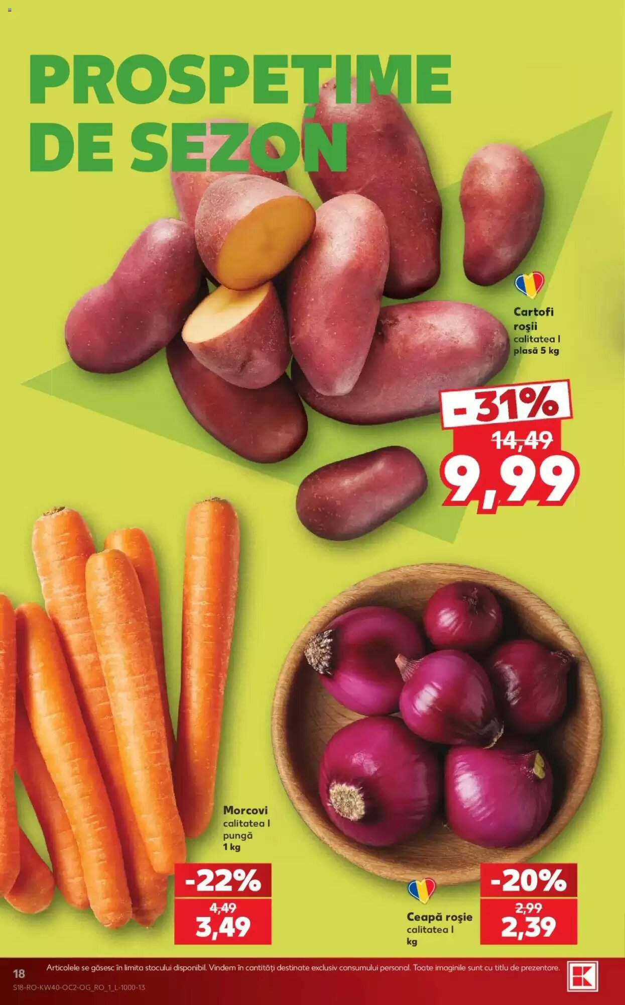 Catalogul cu oferte Kaufland valabil de la 30.09.2026 - Pagina 18.
