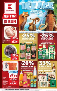 Catalogul cu oferte Kaufland valabil de la 30.09.2026