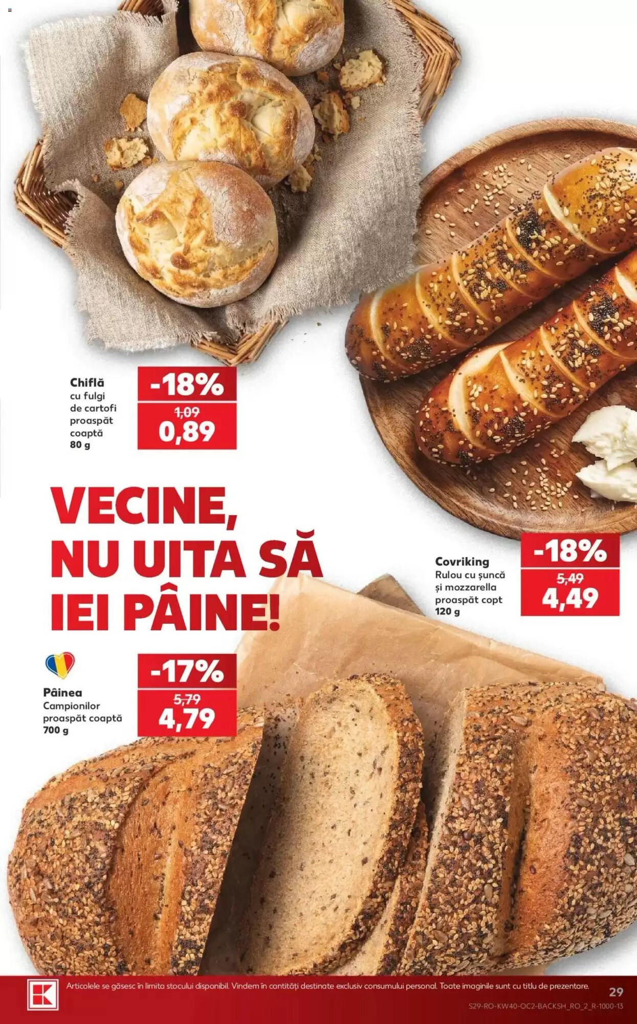 Catalogul cu oferte Kaufland valabil de la 30.09.2026 - Pagina 29.