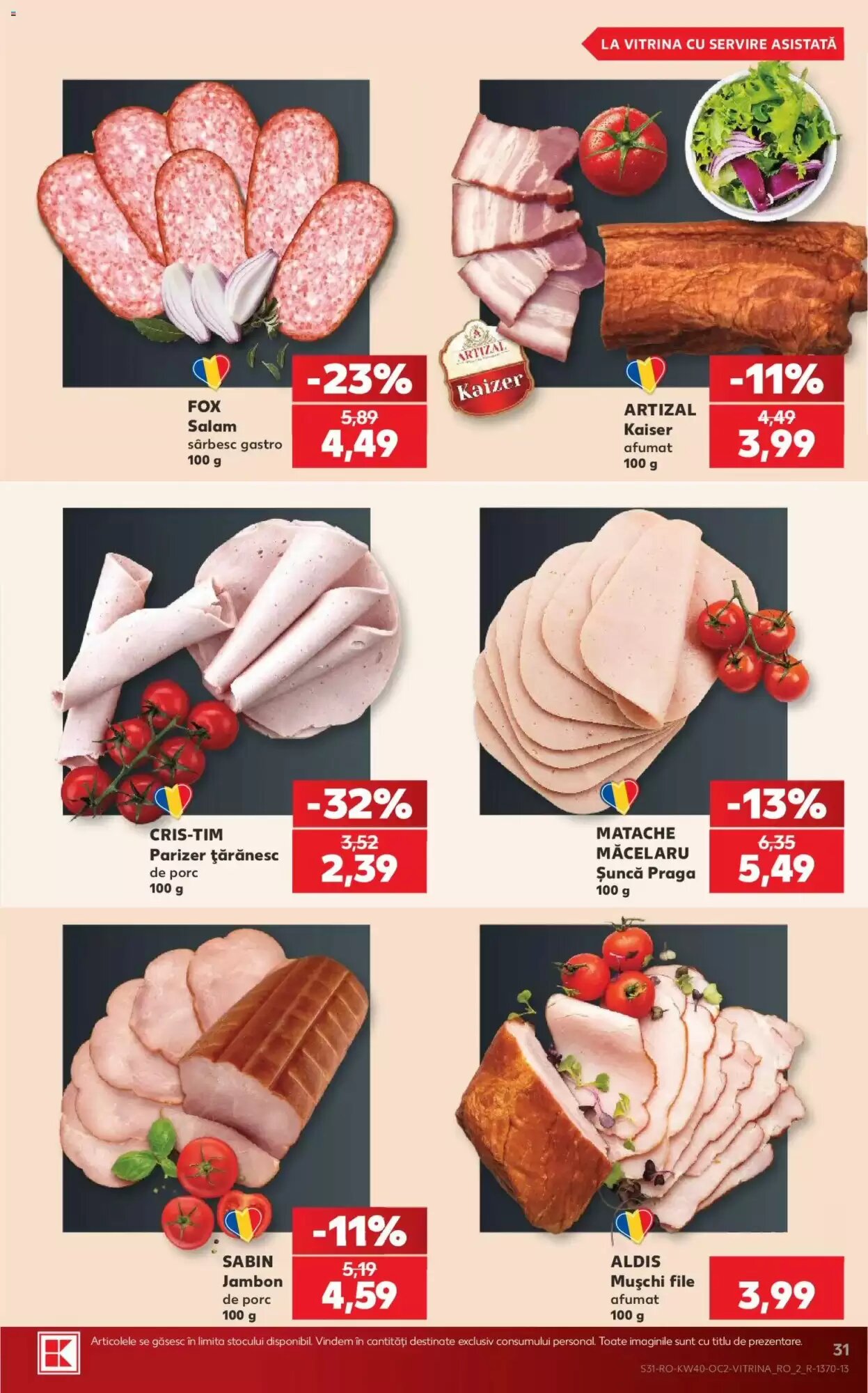 Catalogul cu oferte Kaufland valabil de la 30.09.2026 - Pagina 31.