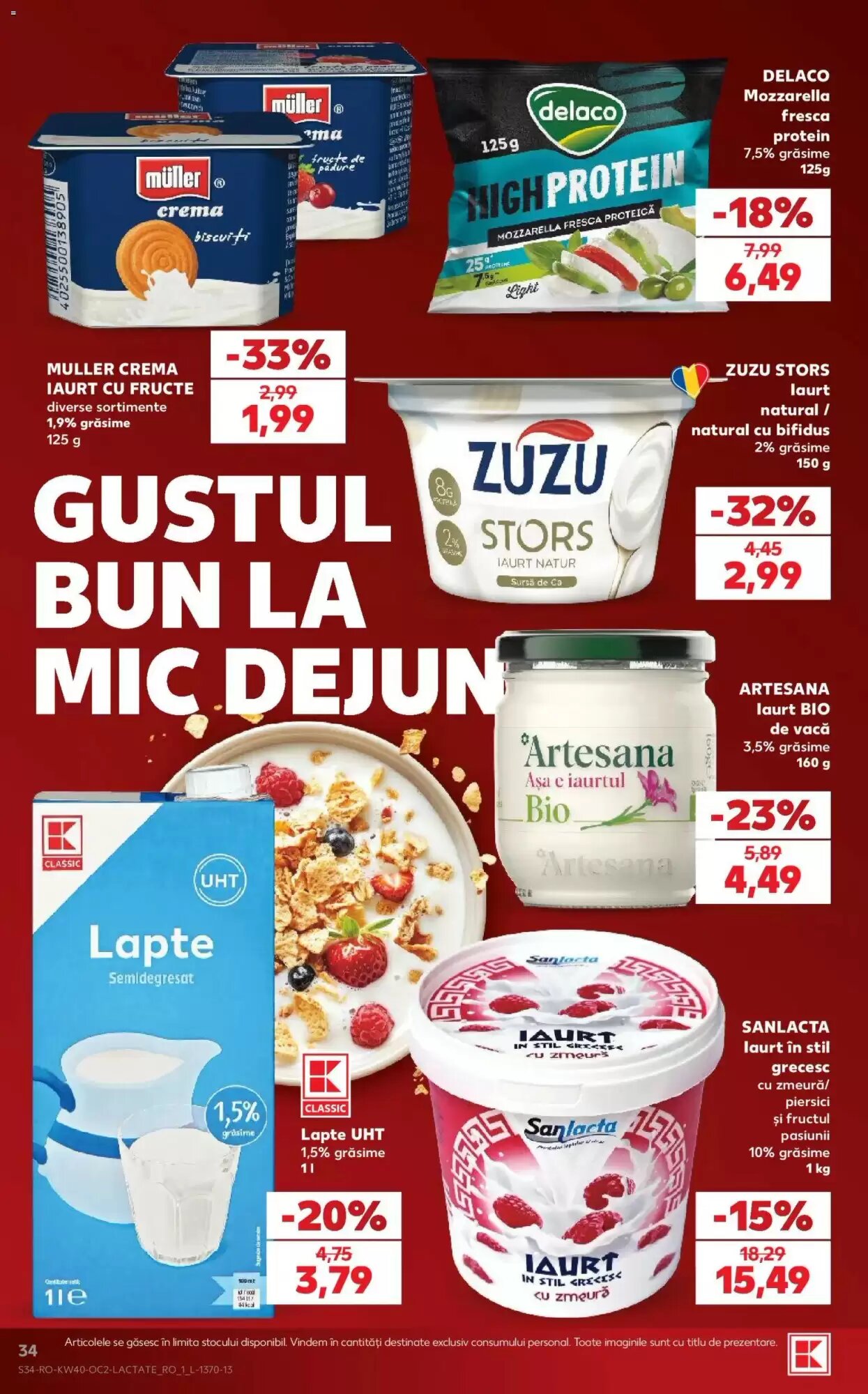 Catalogul cu oferte Kaufland valabil de la 30.09.2026 - Pagina 34.