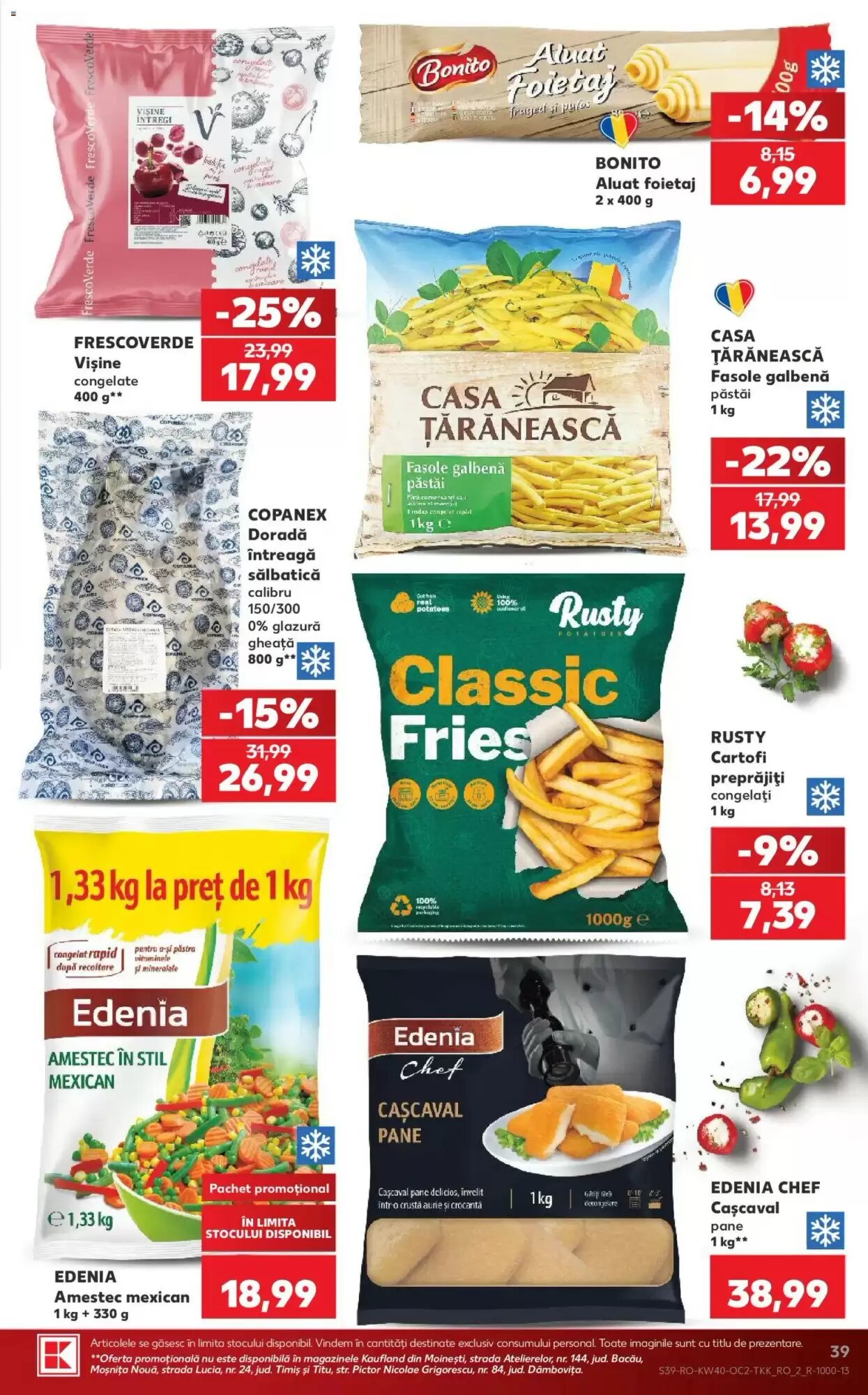 Catalogul cu oferte Kaufland valabil de la 30.09.2026 - Pagina 39.