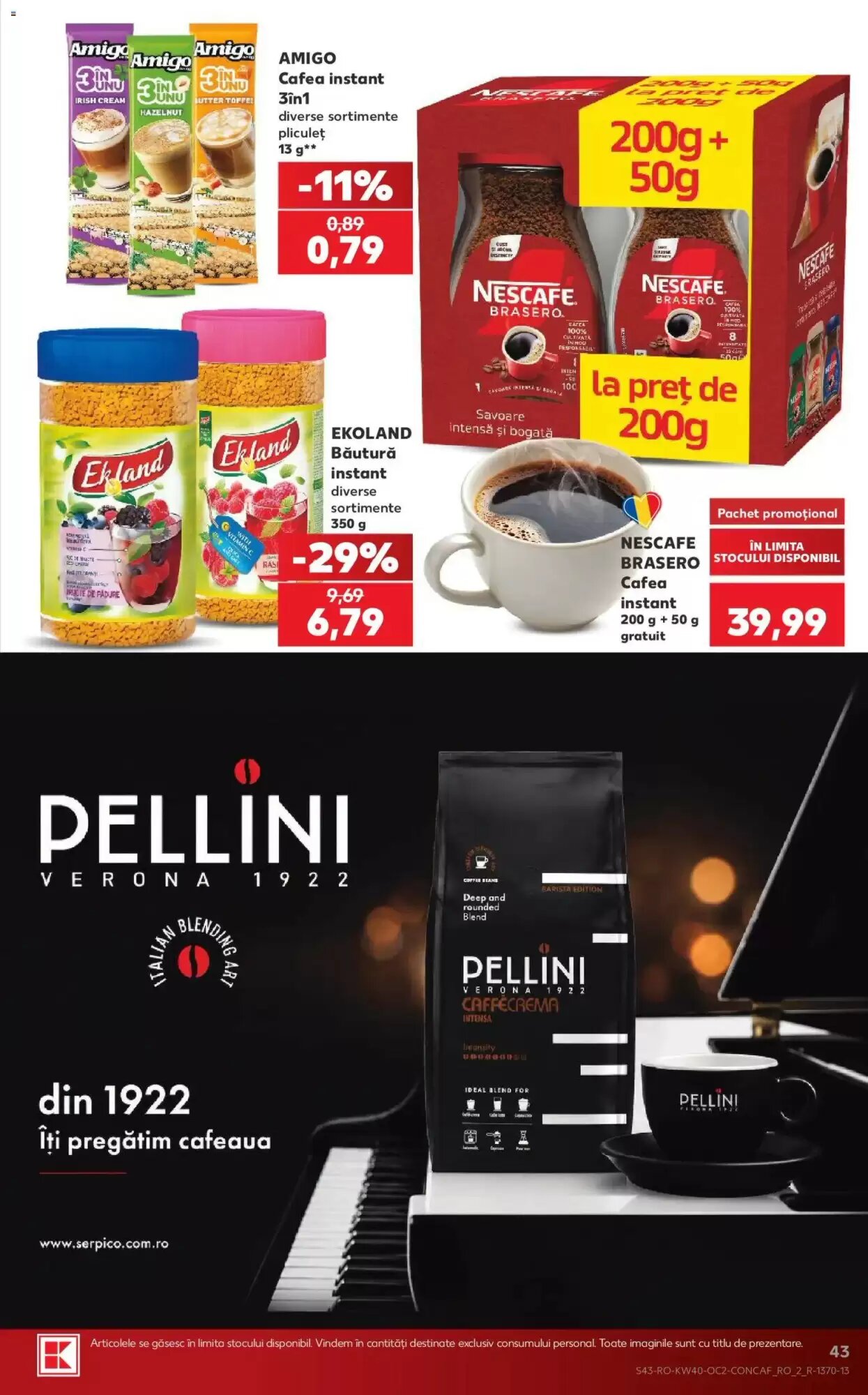 Catalogul cu oferte Kaufland valabil de la 30.09.2026 - Pagina 43.