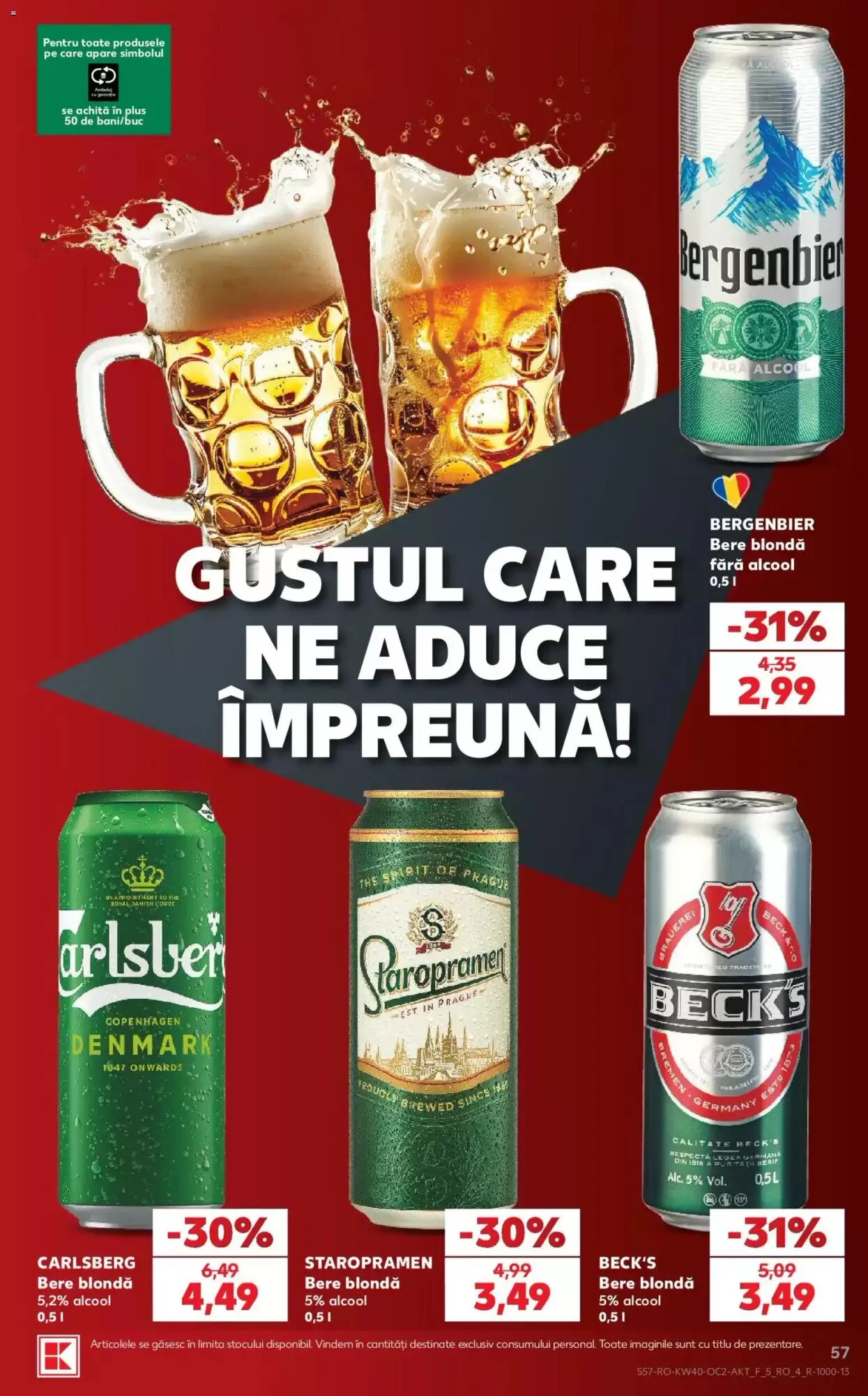 Catalogul cu oferte Kaufland valabil de la 30.09.2026 - Pagina 57.