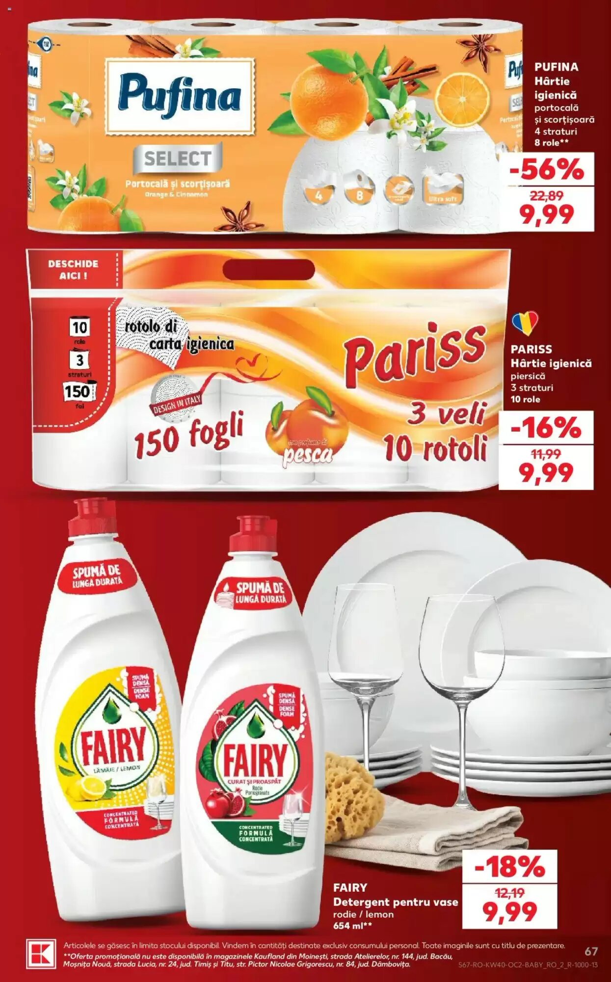 Catalogul cu oferte Kaufland valabil de la 30.09.2026 - Pagina 67.