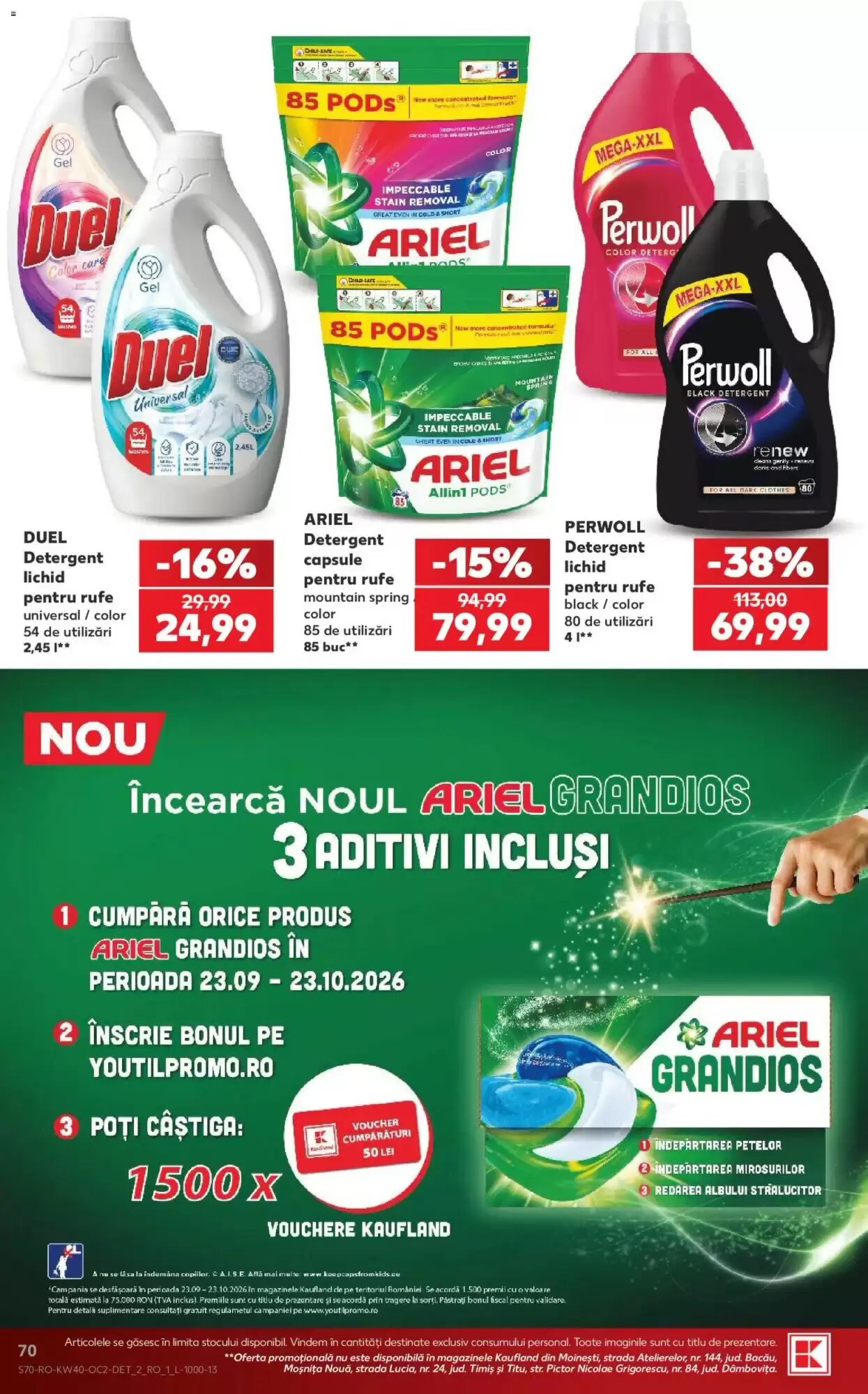 Catalogul cu oferte Kaufland valabil de la 30.09.2026 - Pagina 70.