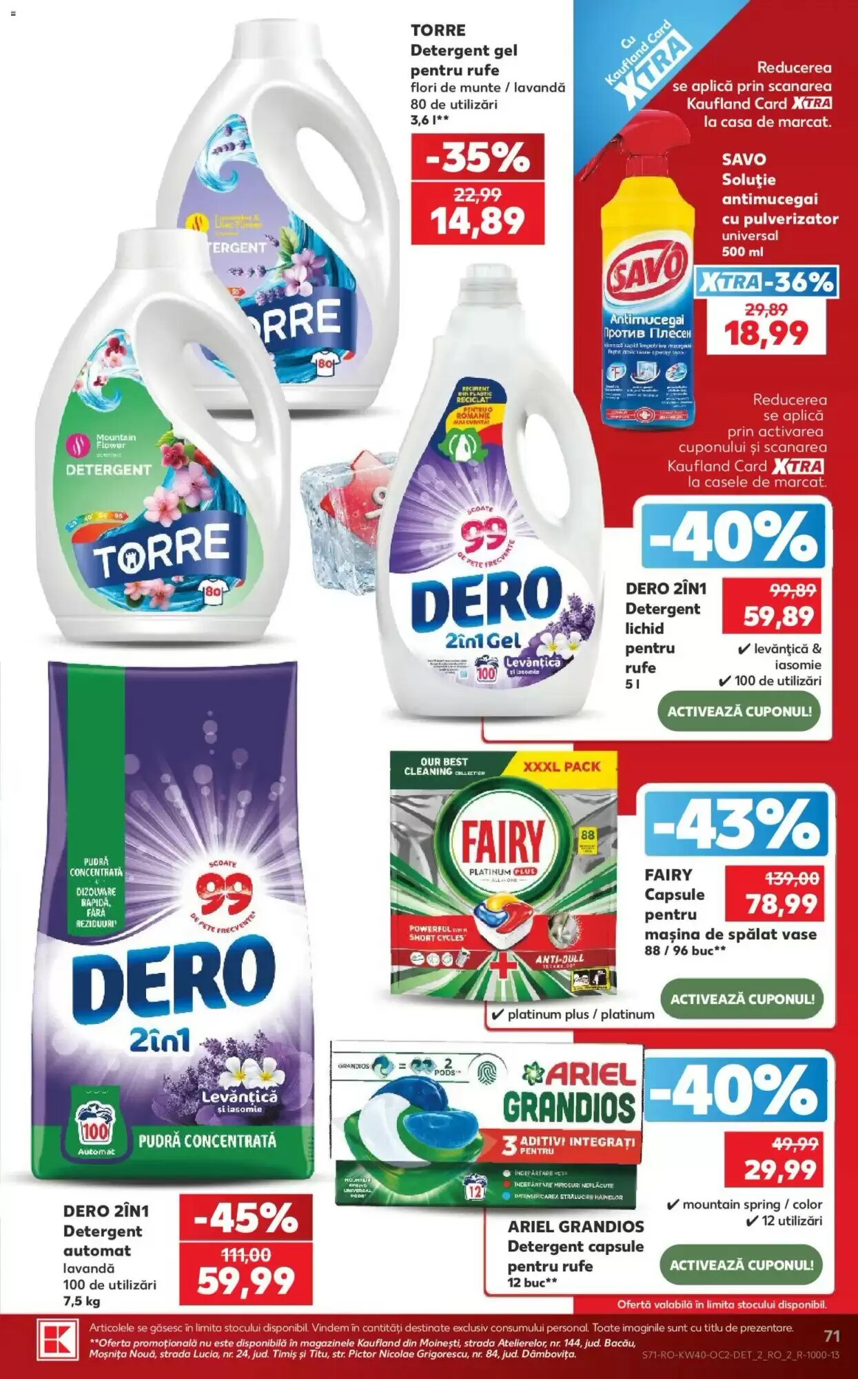 Catalogul cu oferte Kaufland valabil de la 30.09.2026 - Pagina 71.