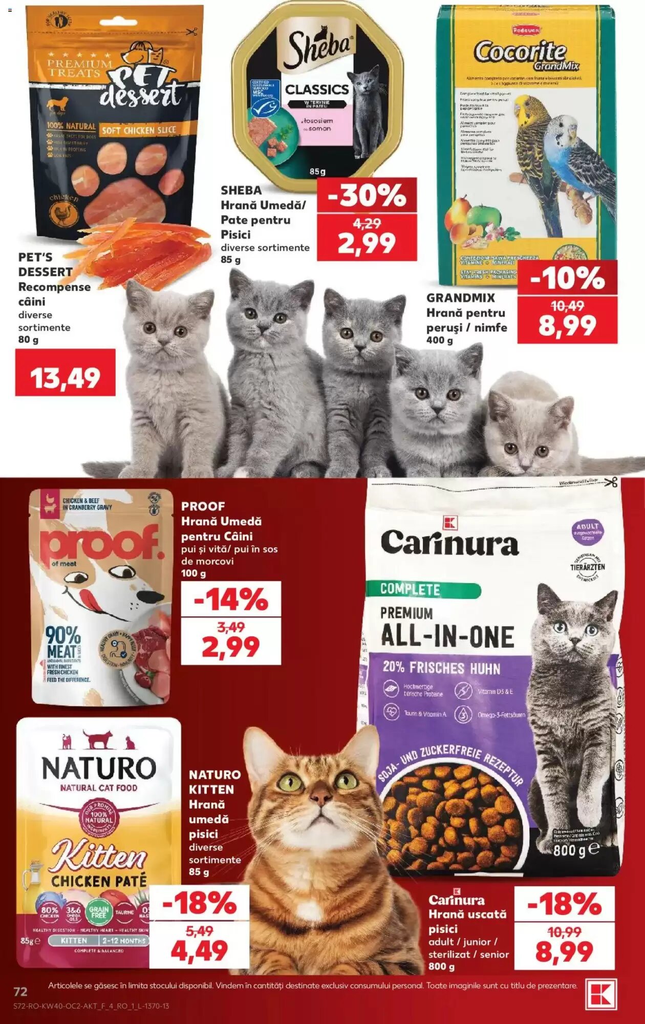 Catalogul cu oferte Kaufland valabil de la 30.09.2026 - Pagina 72.