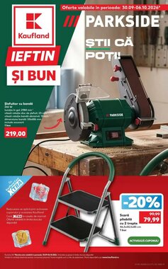 Catalogul cu oferte Kaufland valabil de la 30.09.2026