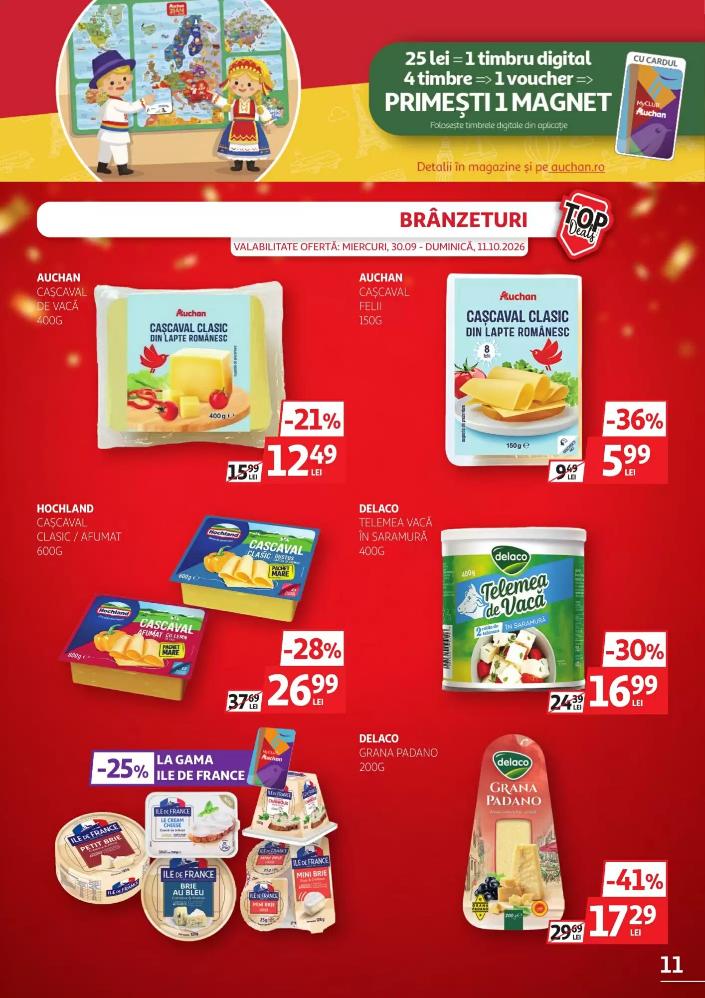 Catalogul cu oferte Auchan valabil de la 30.09.2026 - Pagina 11.