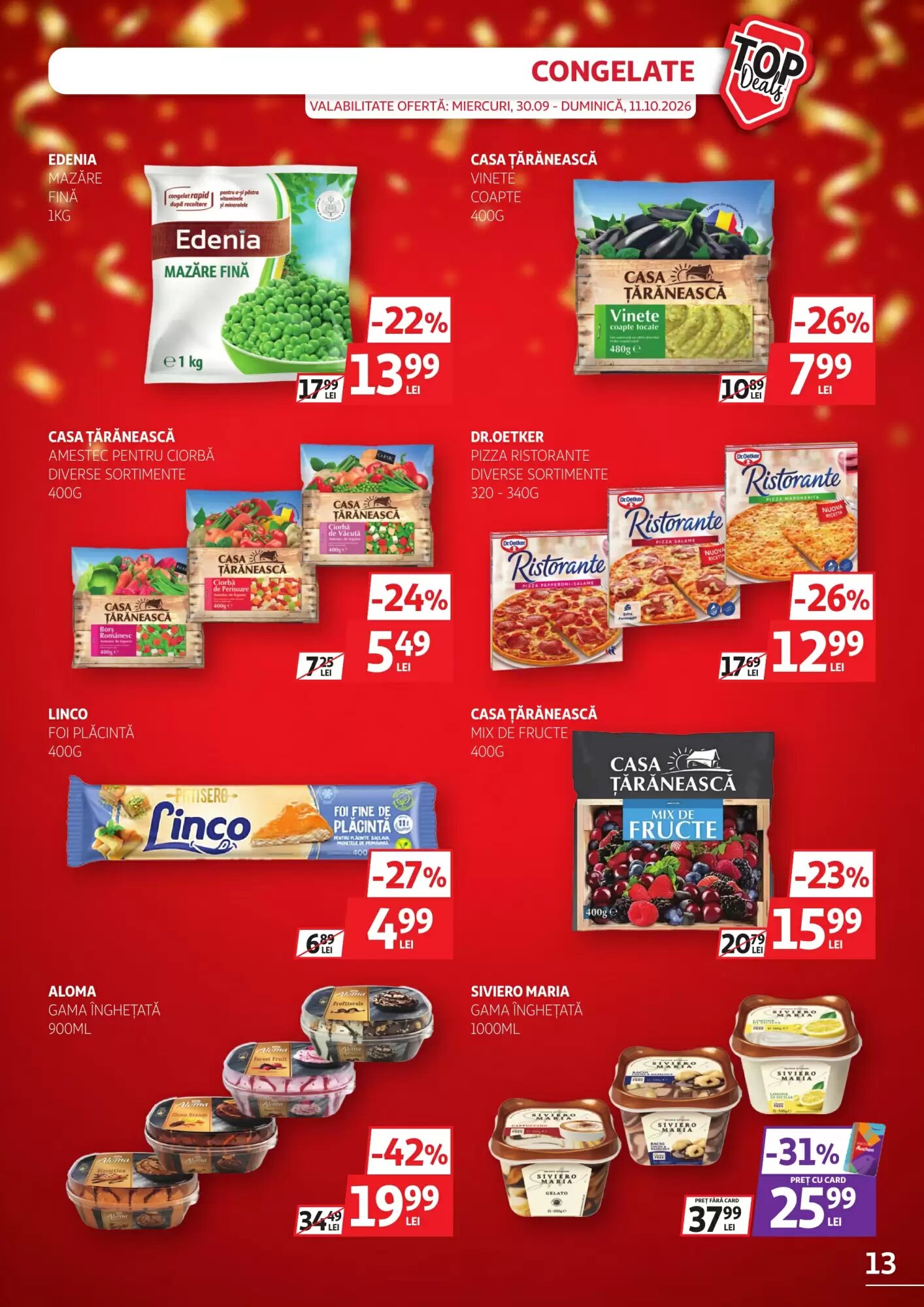 Catalogul cu oferte Auchan valabil de la 30.09.2026 - Pagina 13.