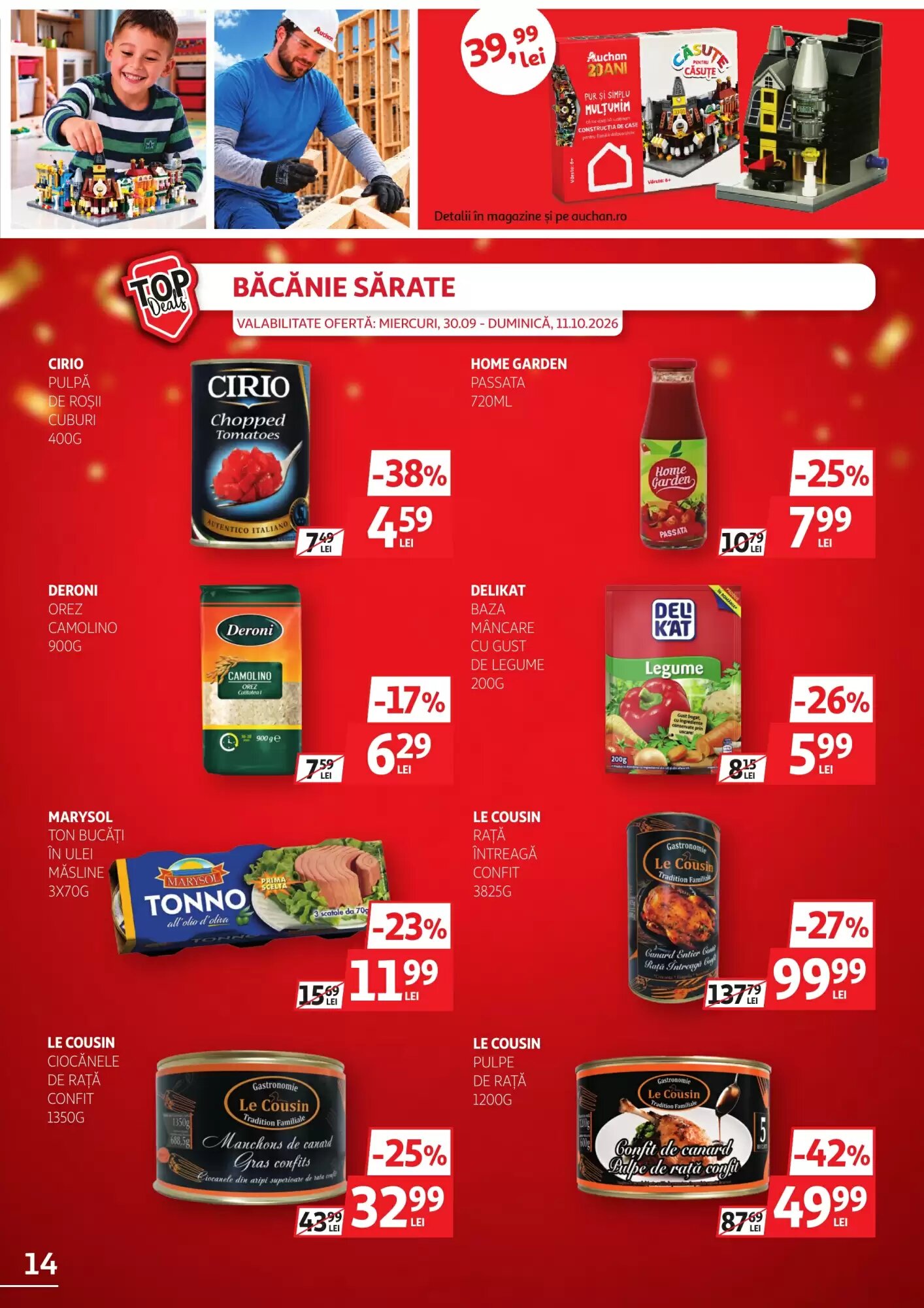 Catalogul cu oferte Auchan valabil de la 30.09.2026 - Pagina 14.