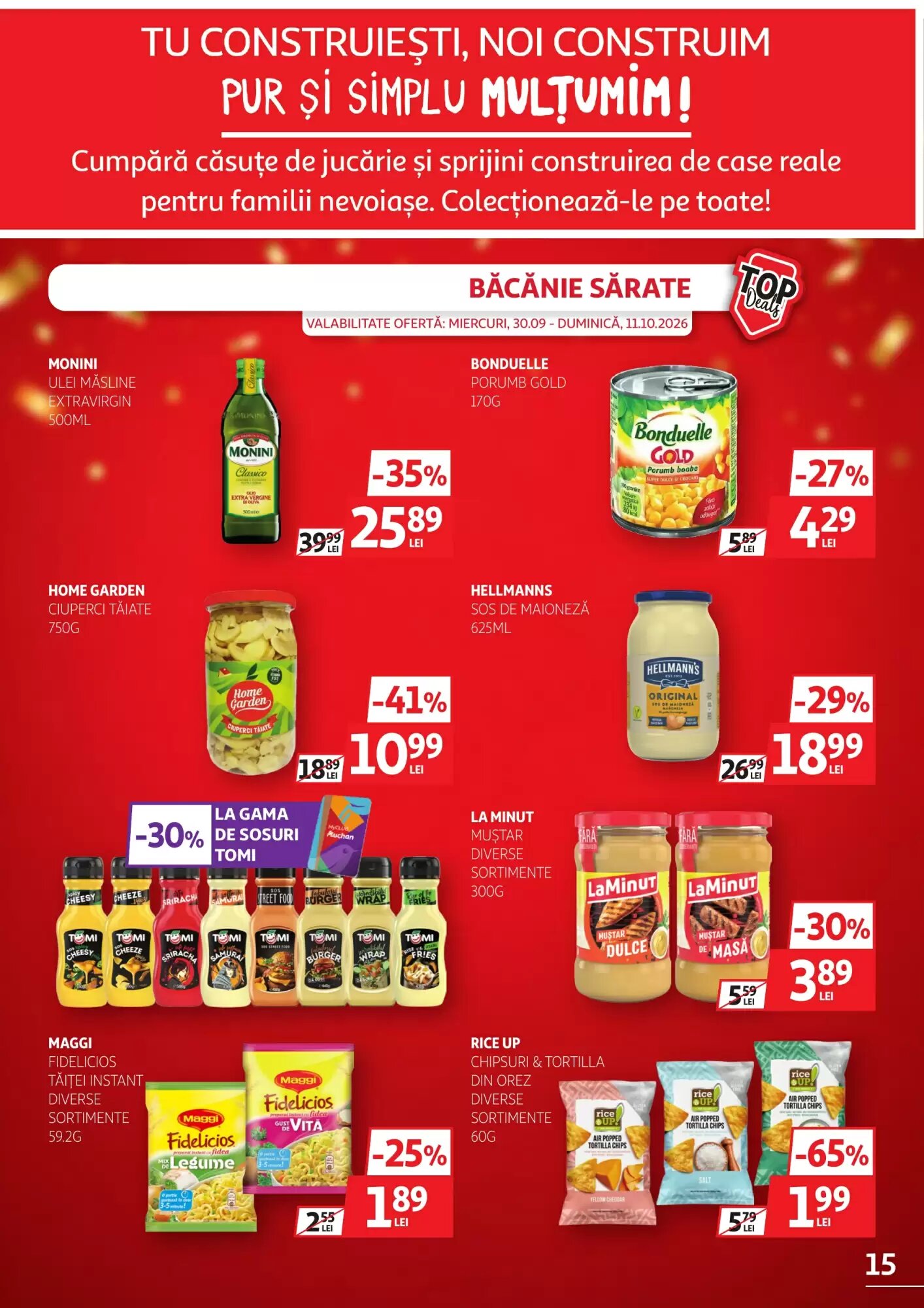 Catalogul cu oferte Auchan valabil de la 30.09.2026 - Pagina 15.