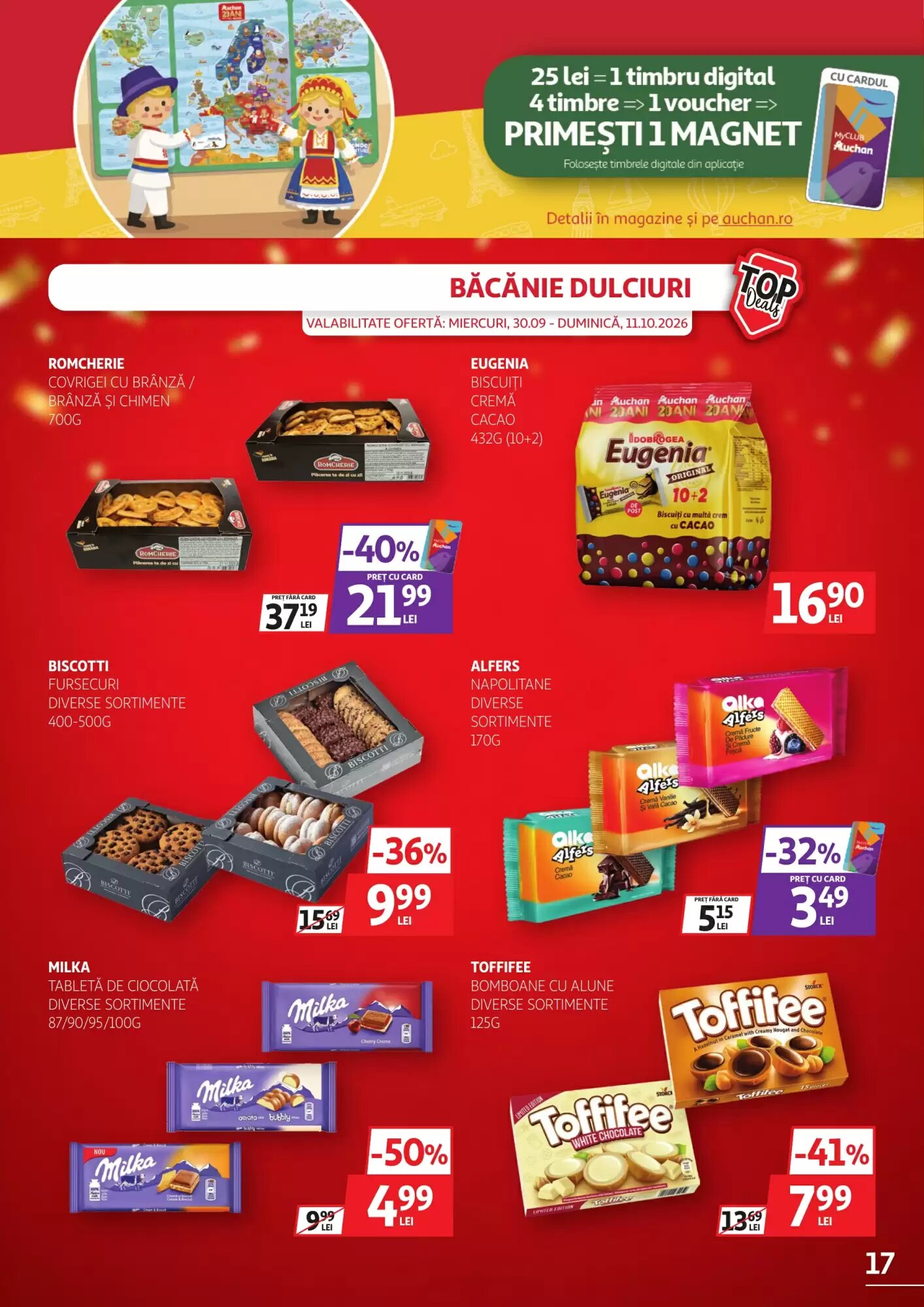 Catalogul cu oferte Auchan valabil de la 30.09.2026 - Pagina 17.
