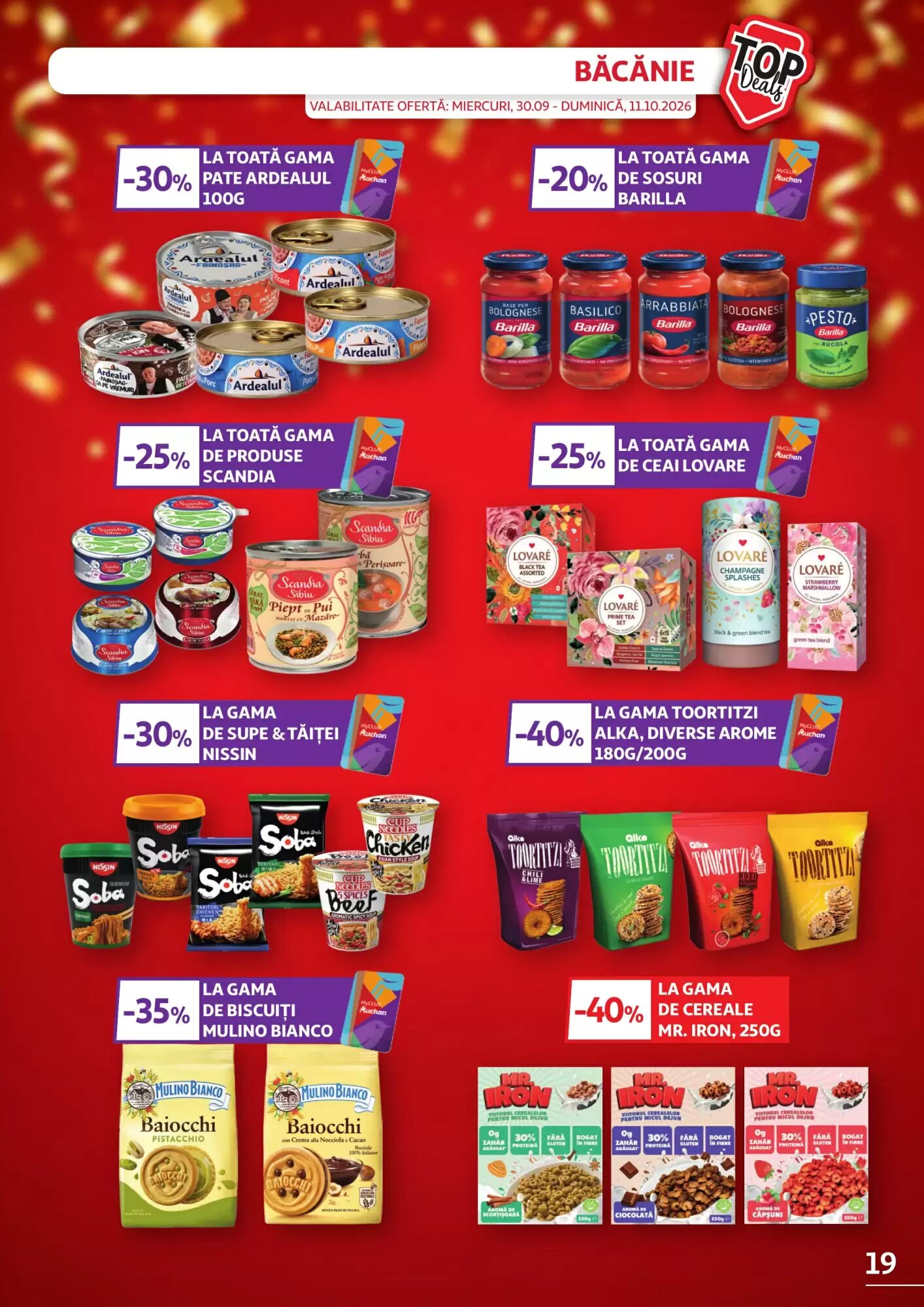 Catalogul cu oferte Auchan valabil de la 30.09.2026 - Pagina 19.