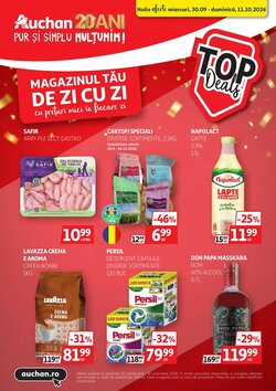 Catalogul cu oferte Auchan valabil de la 30.09.2026