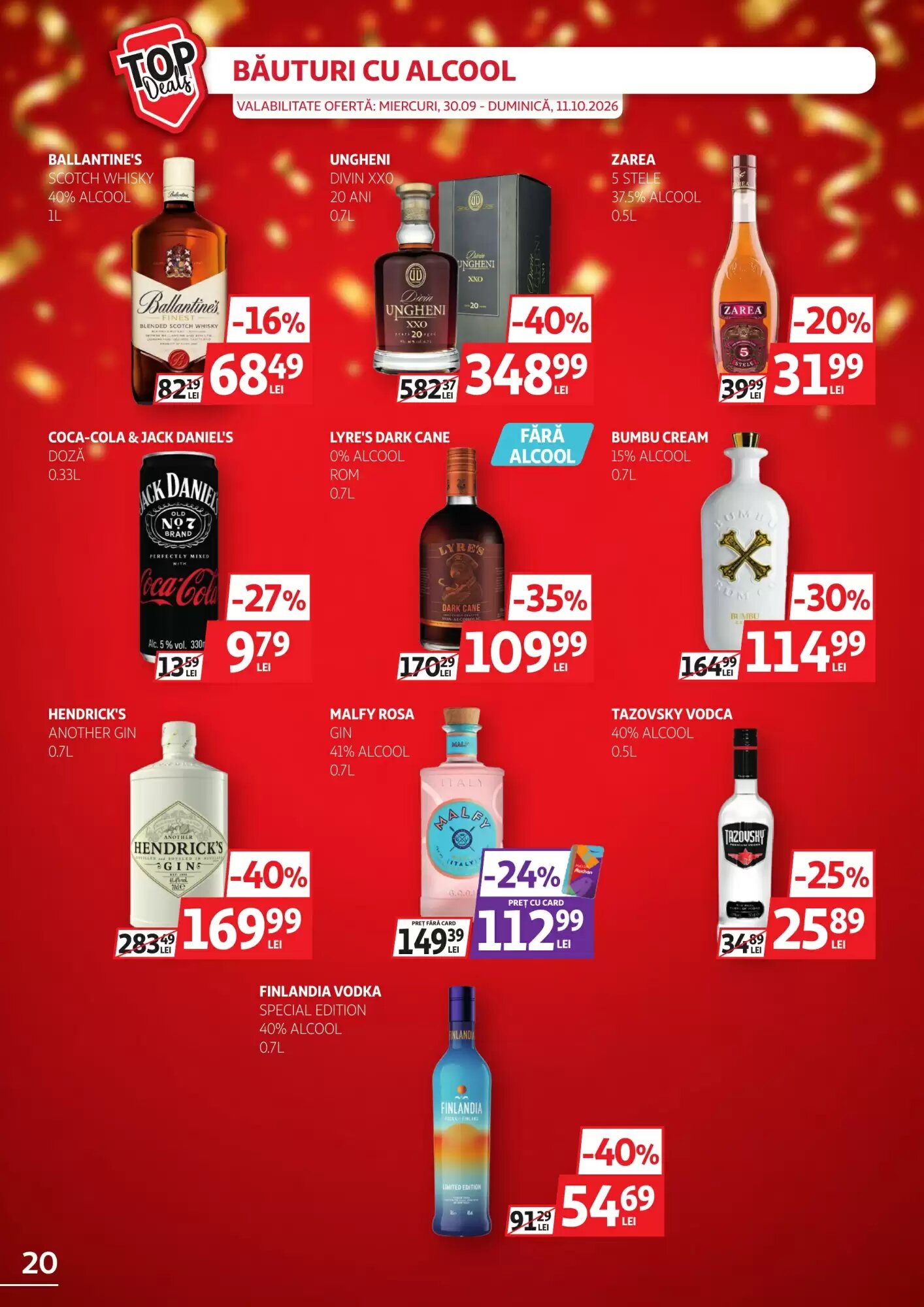 Catalogul cu oferte Auchan valabil de la 30.09.2026 - Pagina 20.