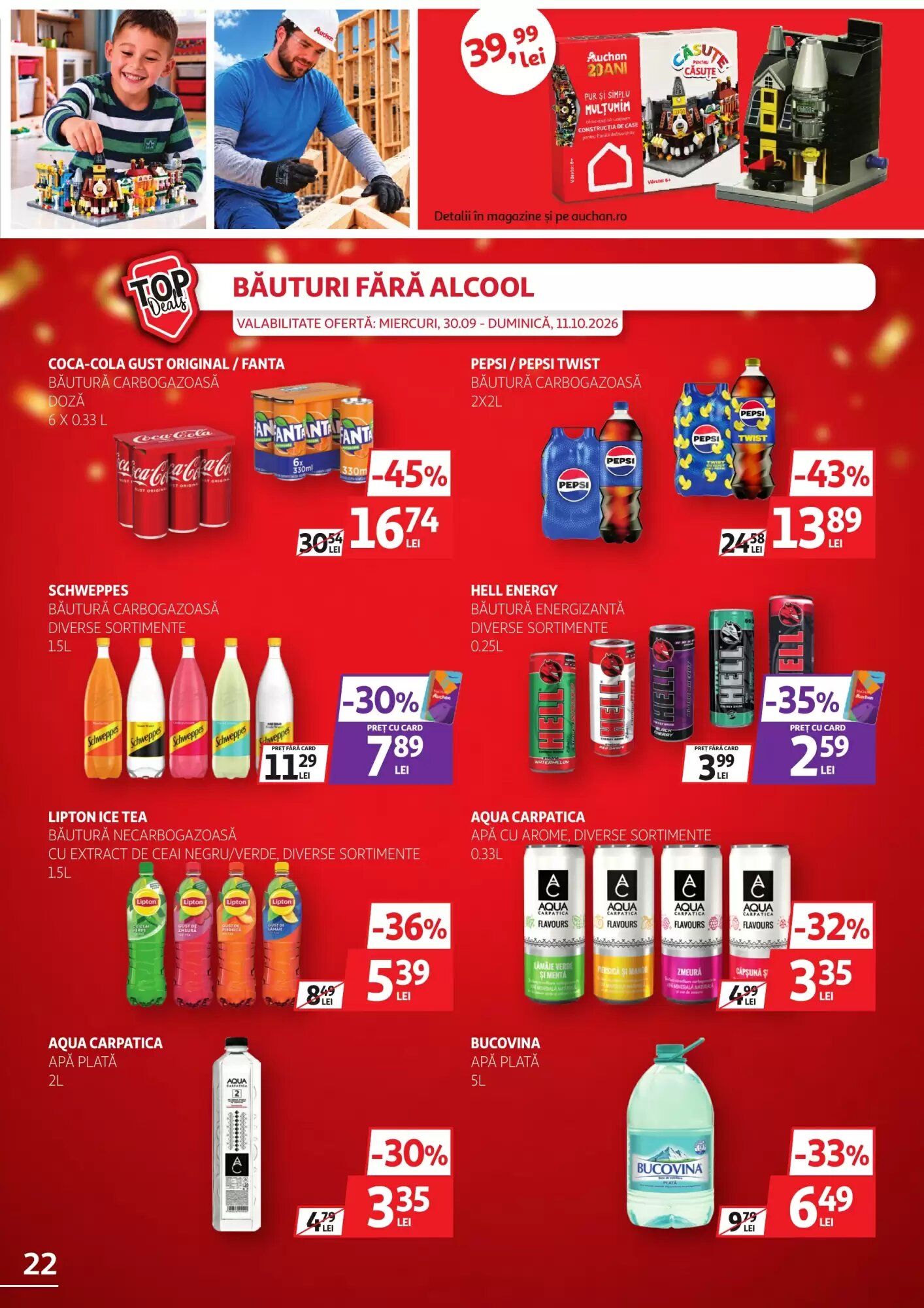 Catalogul cu oferte Auchan valabil de la 30.09.2026 - Pagina 22.